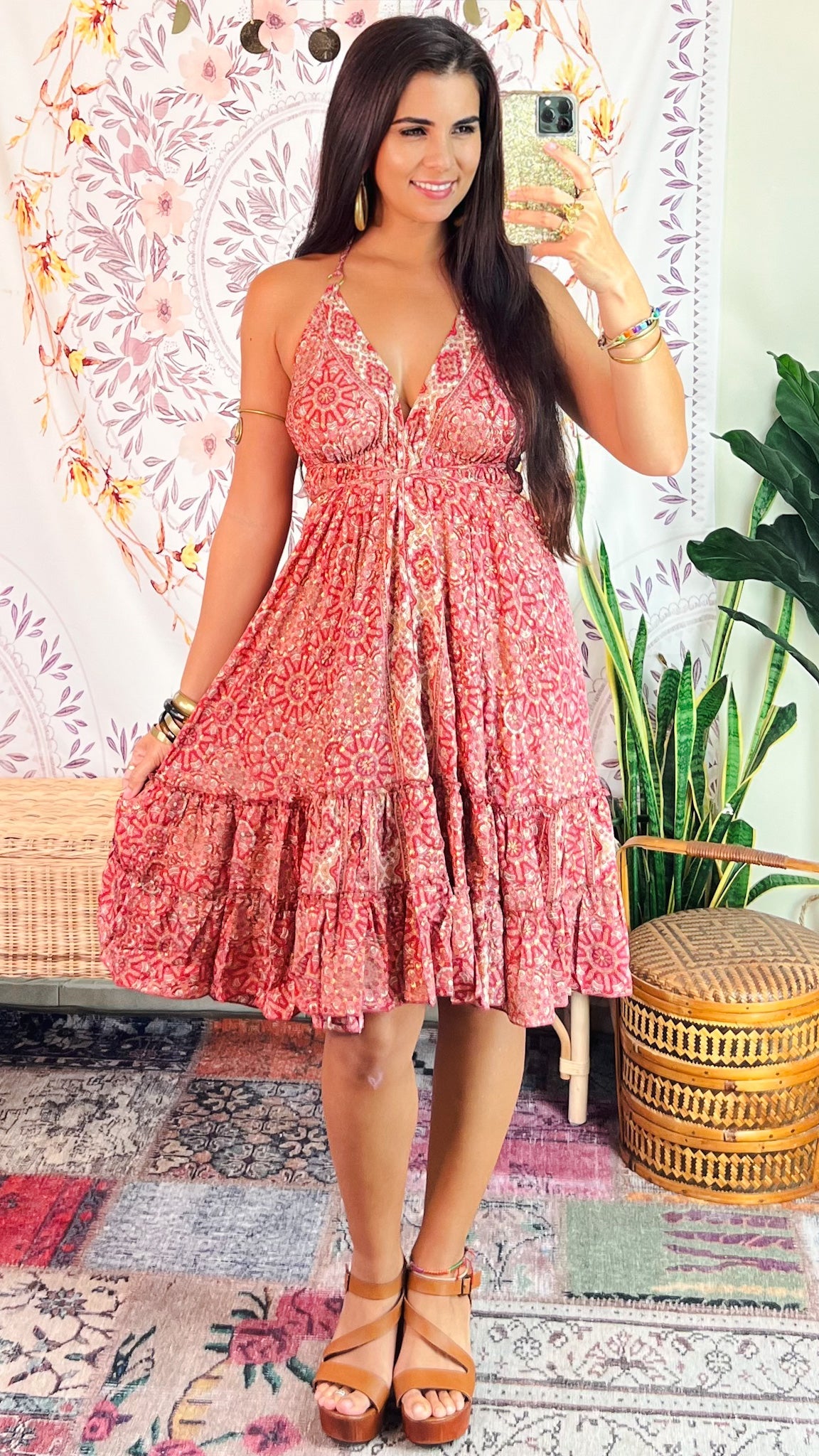 Vibrant Short Dress