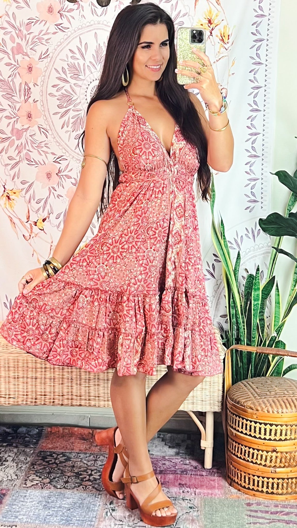Vibrant Short Dress