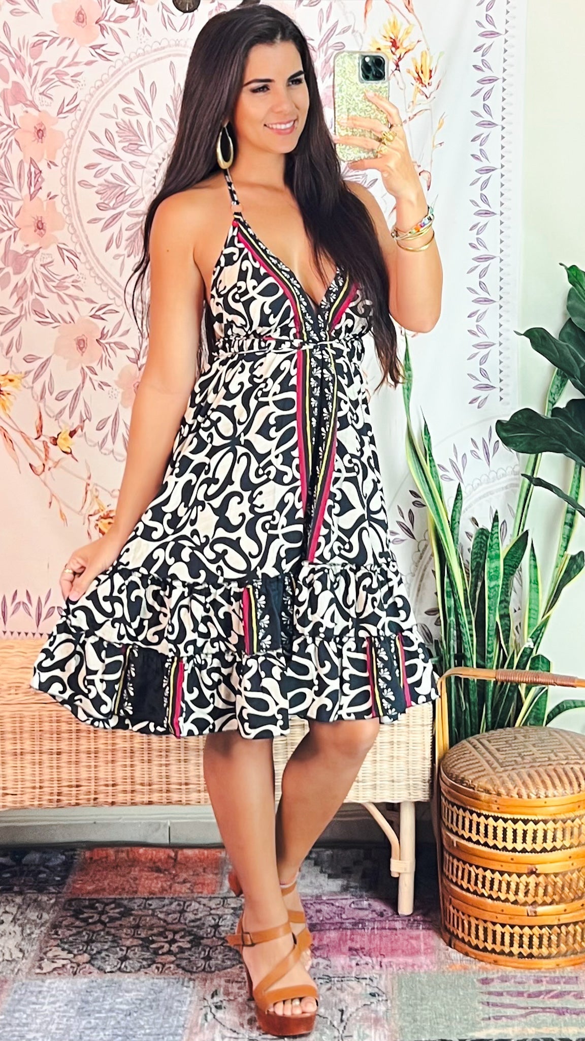 Vibrant Short Dress