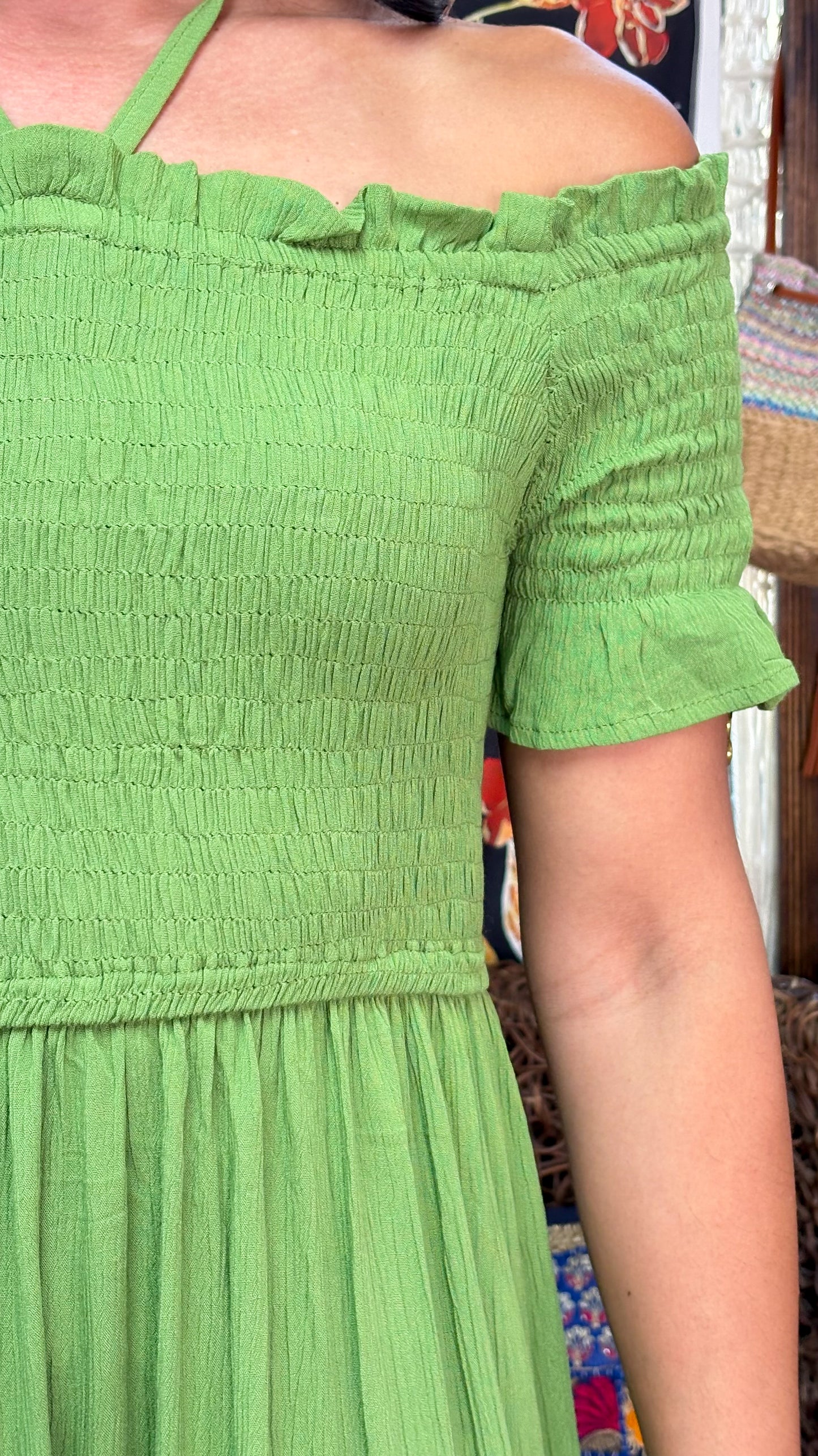 Amely Dress- Green