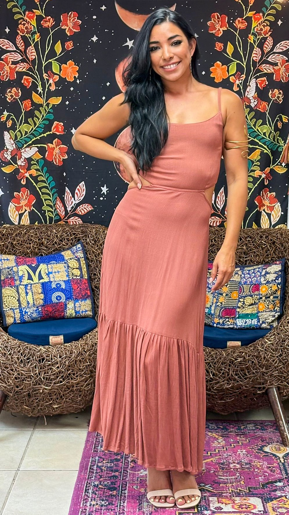 Heidy Dress- Taupe