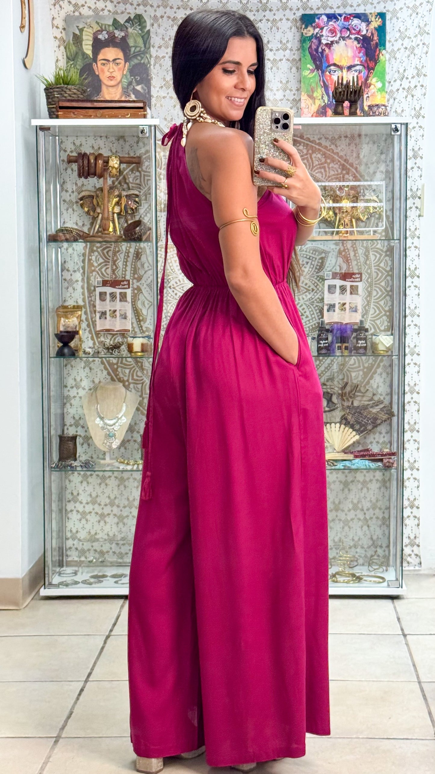 Nirelle Jumpsuit- Pink