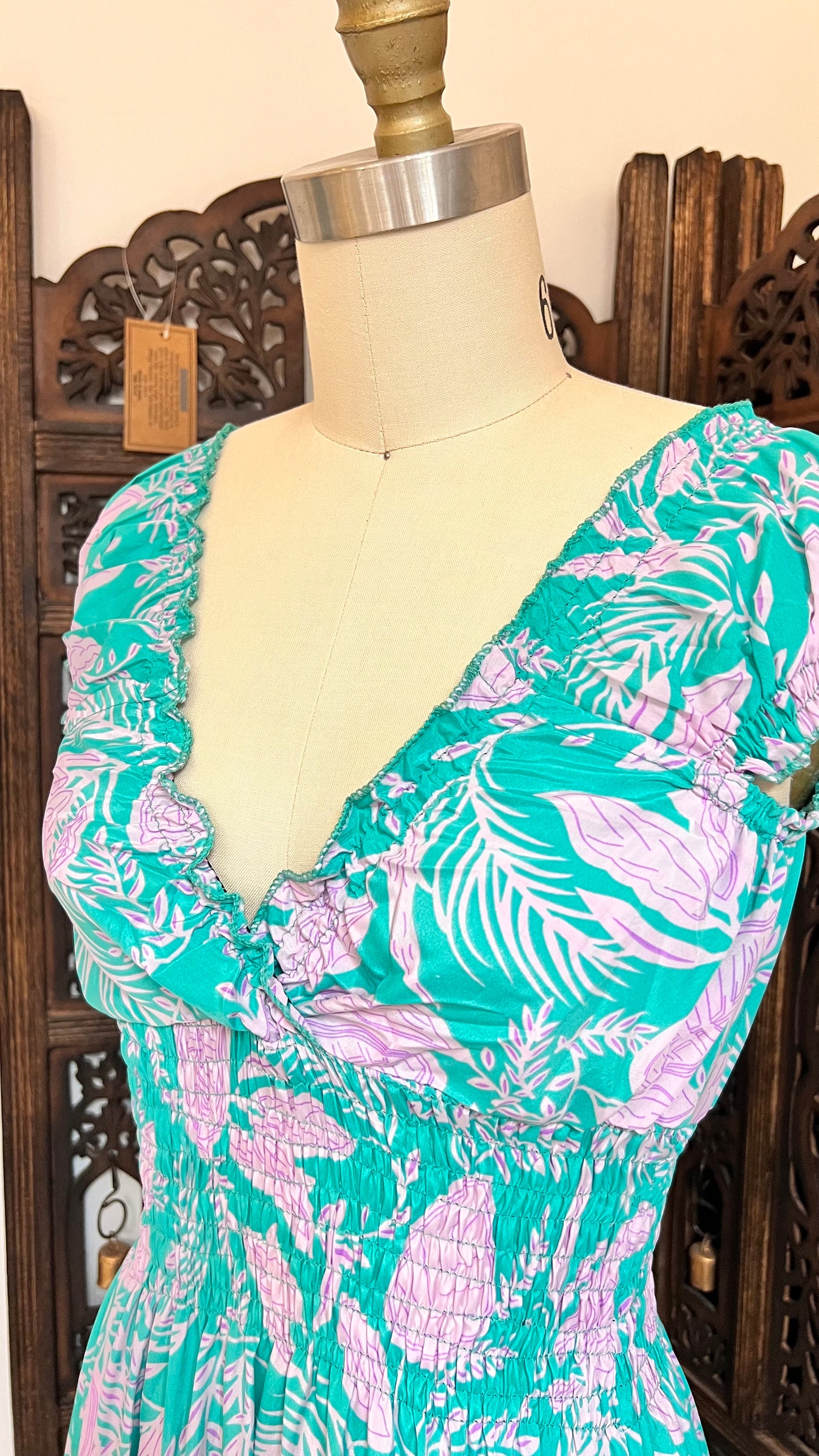 Peasant Maxi Dress