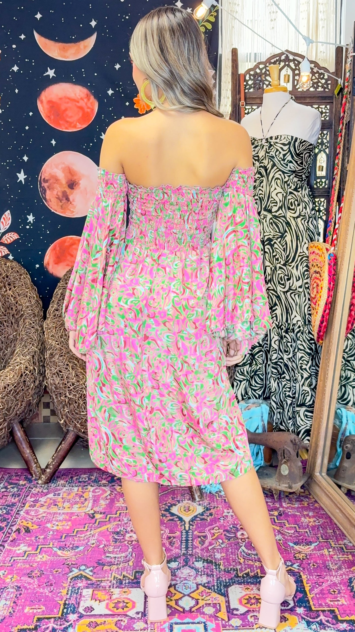 Tropical Vibes Short Dress