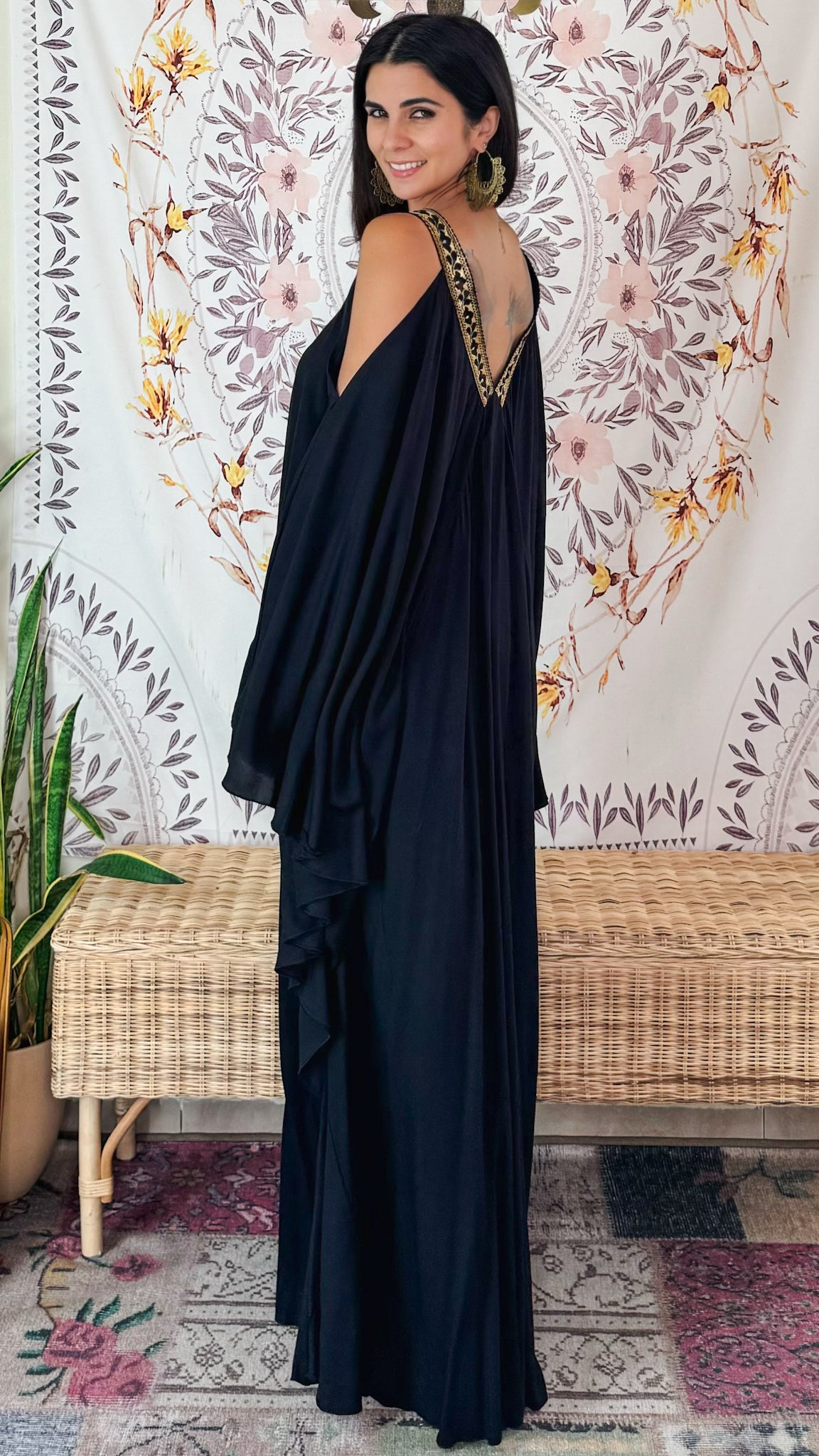 Venus Maxi Dress- Black