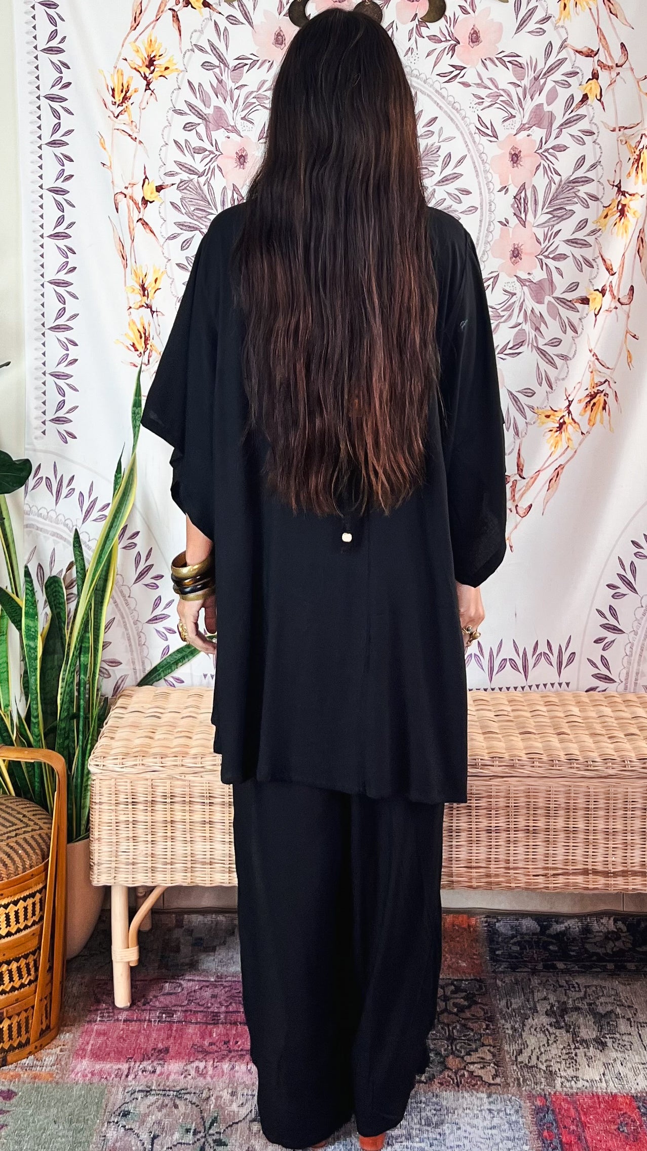 Savanera Kimono- Black