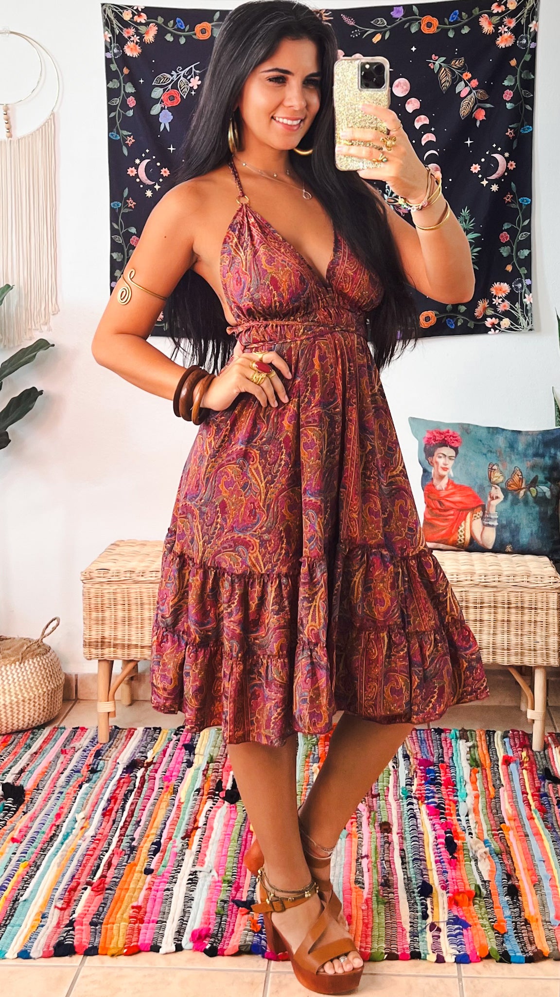 Vibrant Short Dress