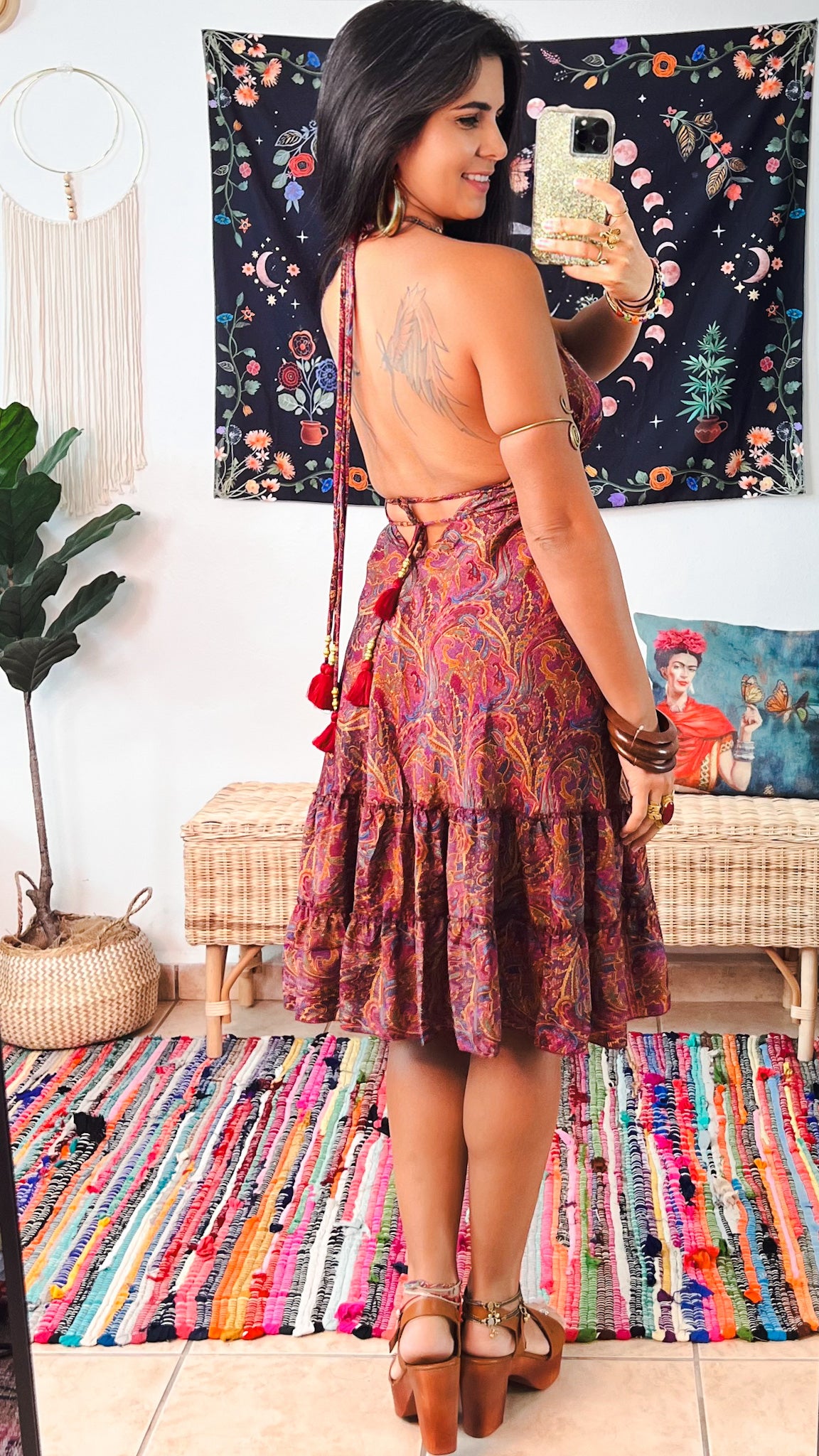 Vibrant Short Dress