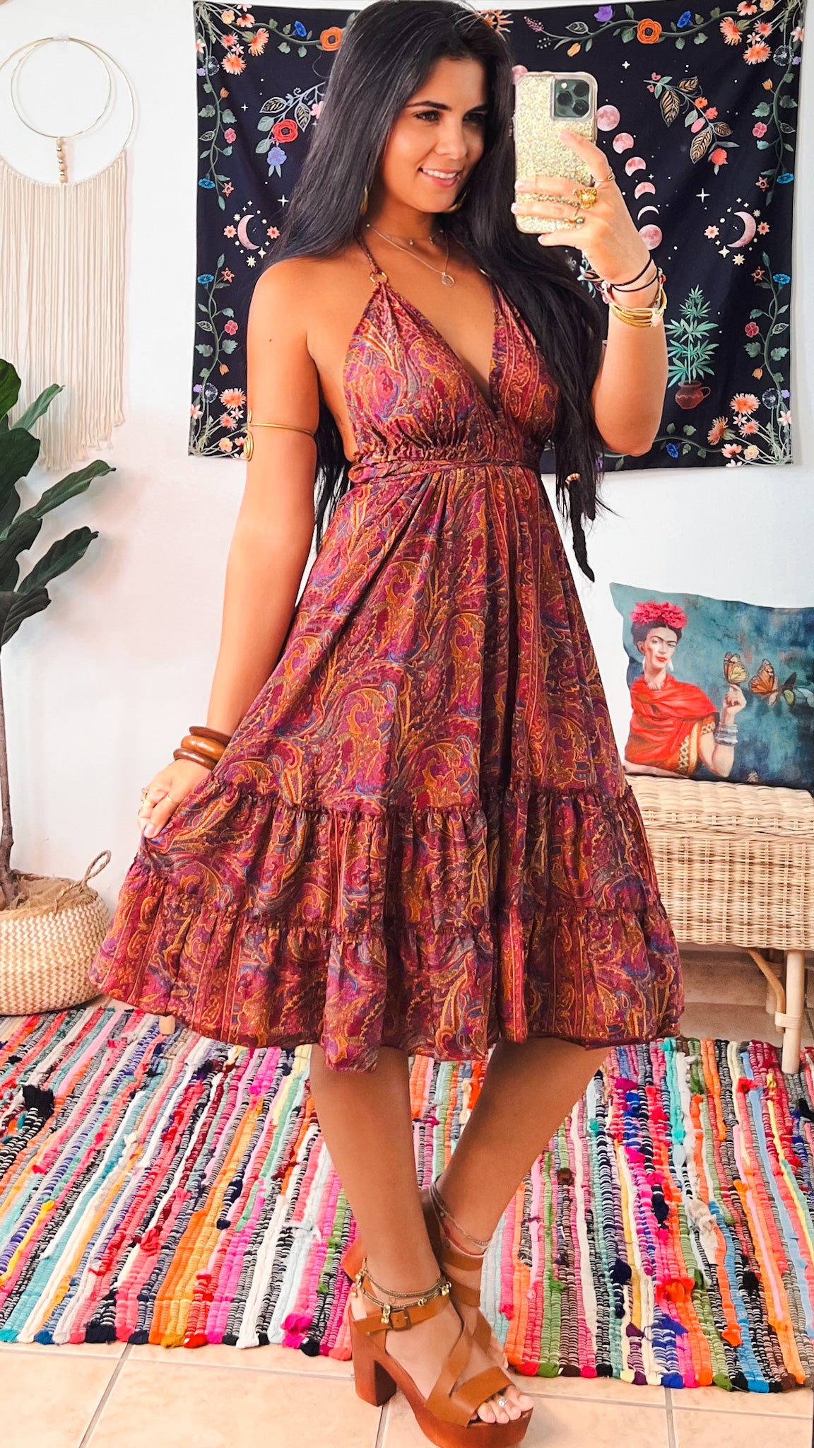 Vibrant Short Dress