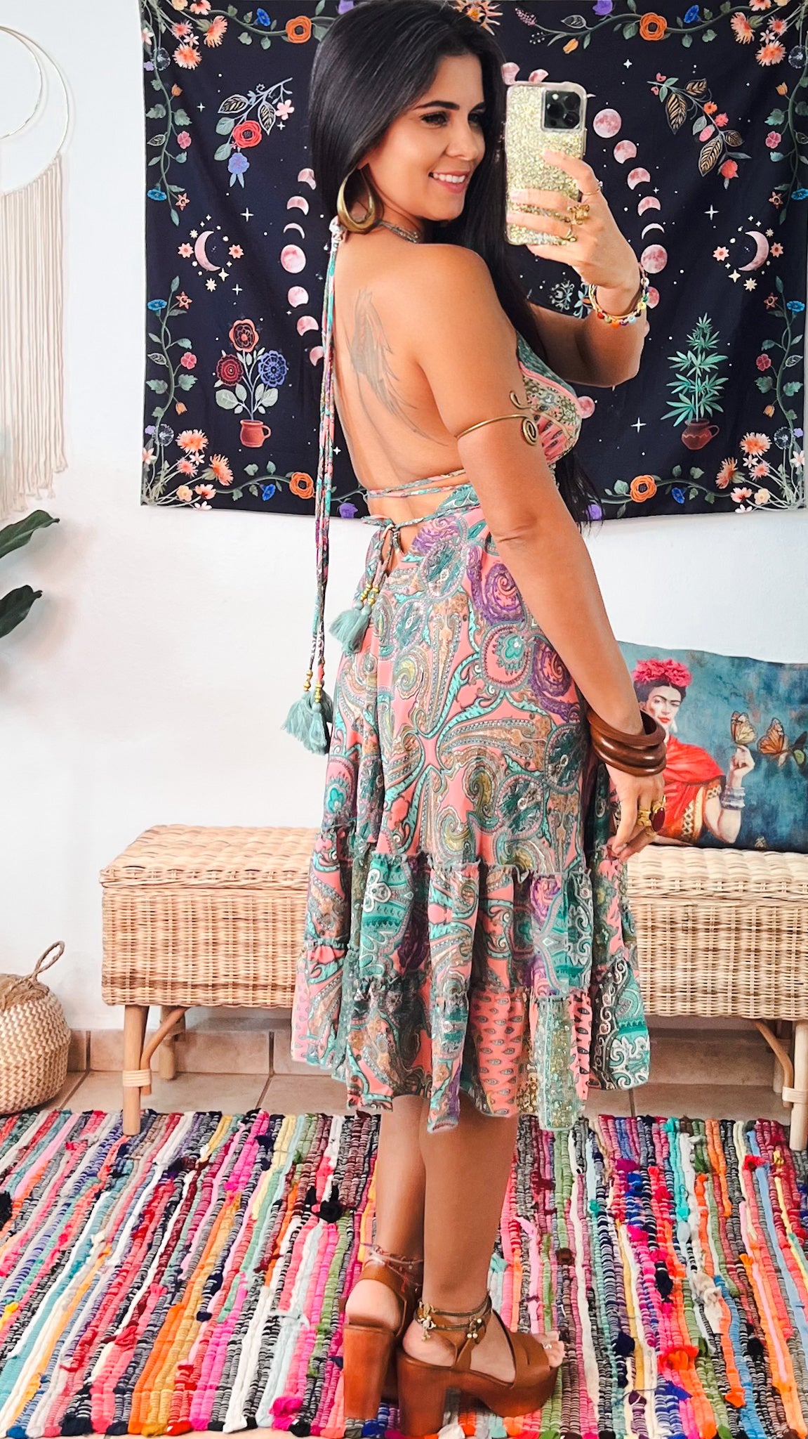 Vibrant Short Dress