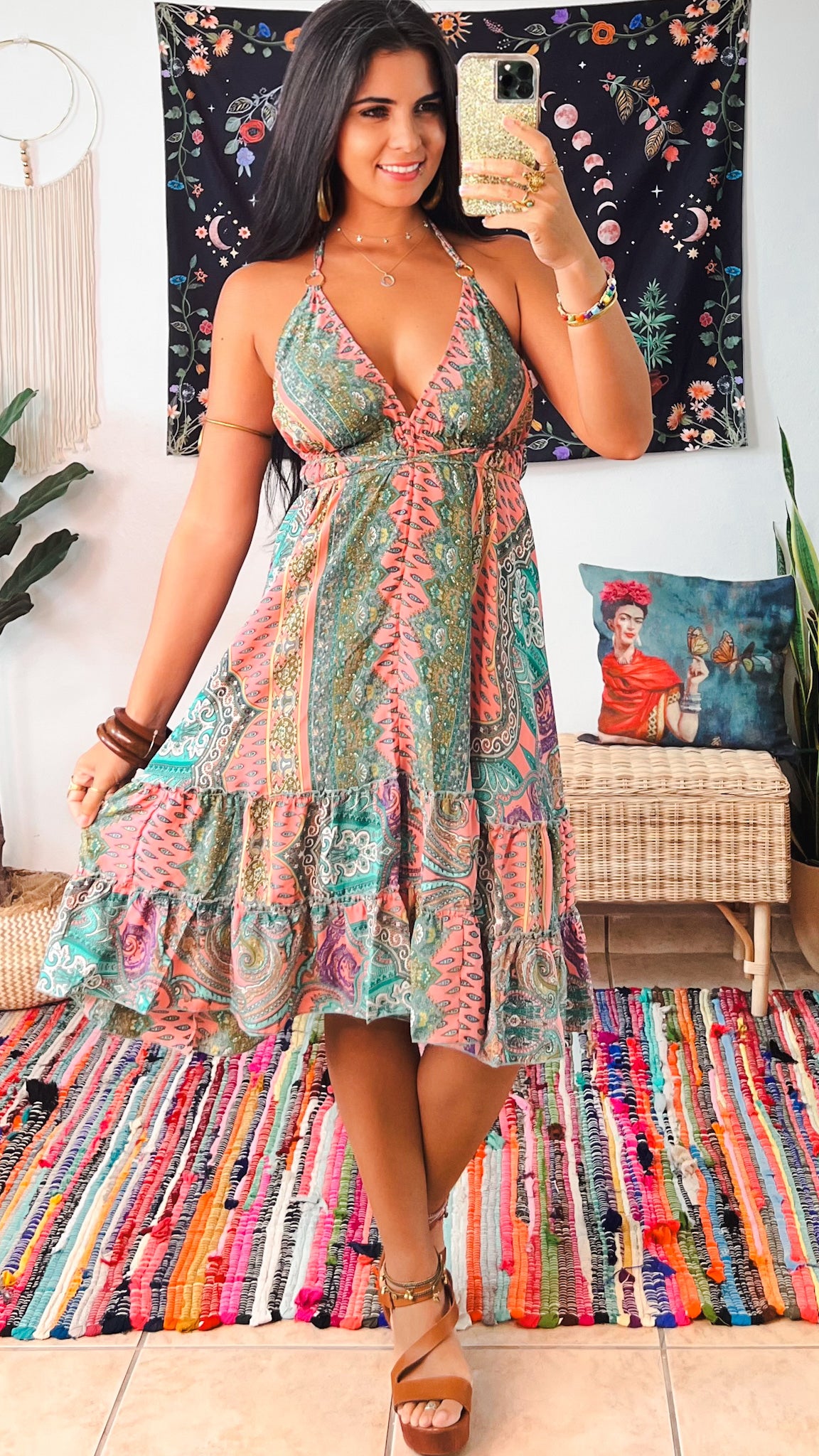 Vibrant Short Dress