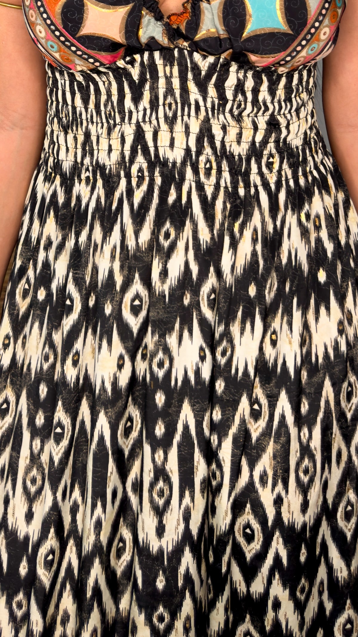 Peasant Patchwork Dress