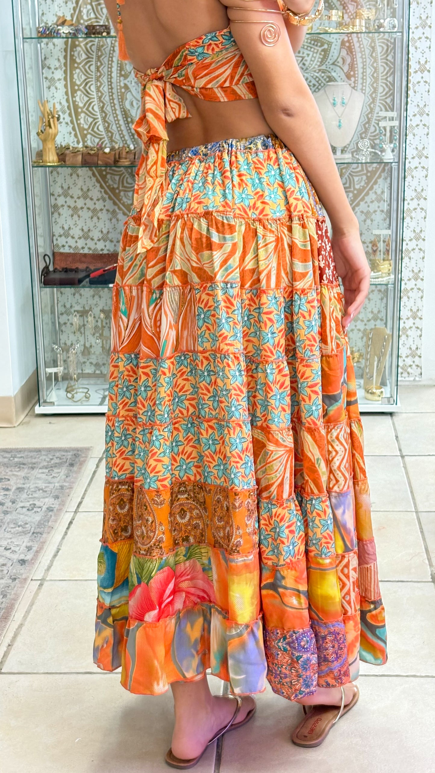 Hippie Patchwork Skirt