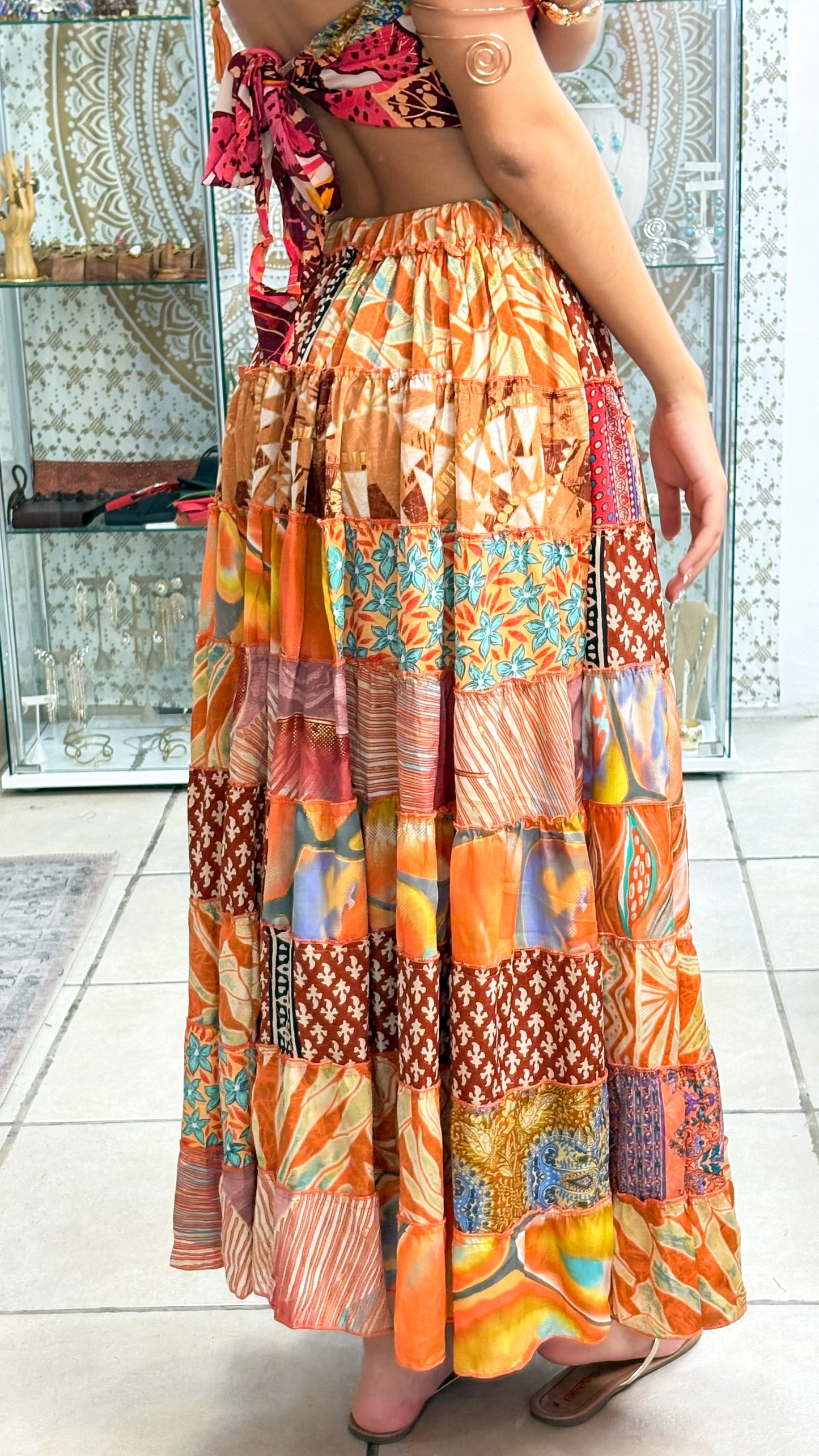 Hippie Patchwork Skirt