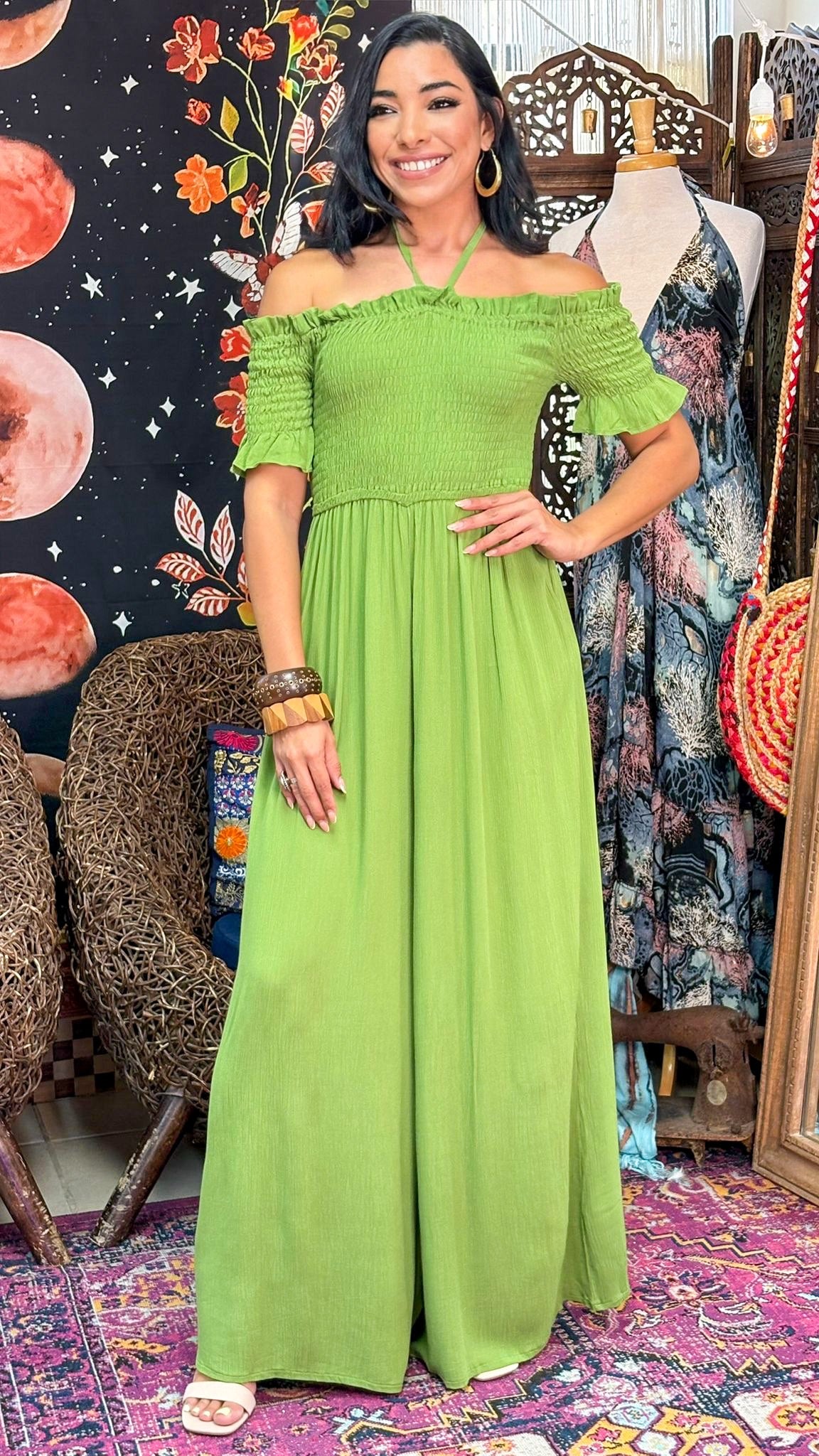 Amely Jumpsuit- Green