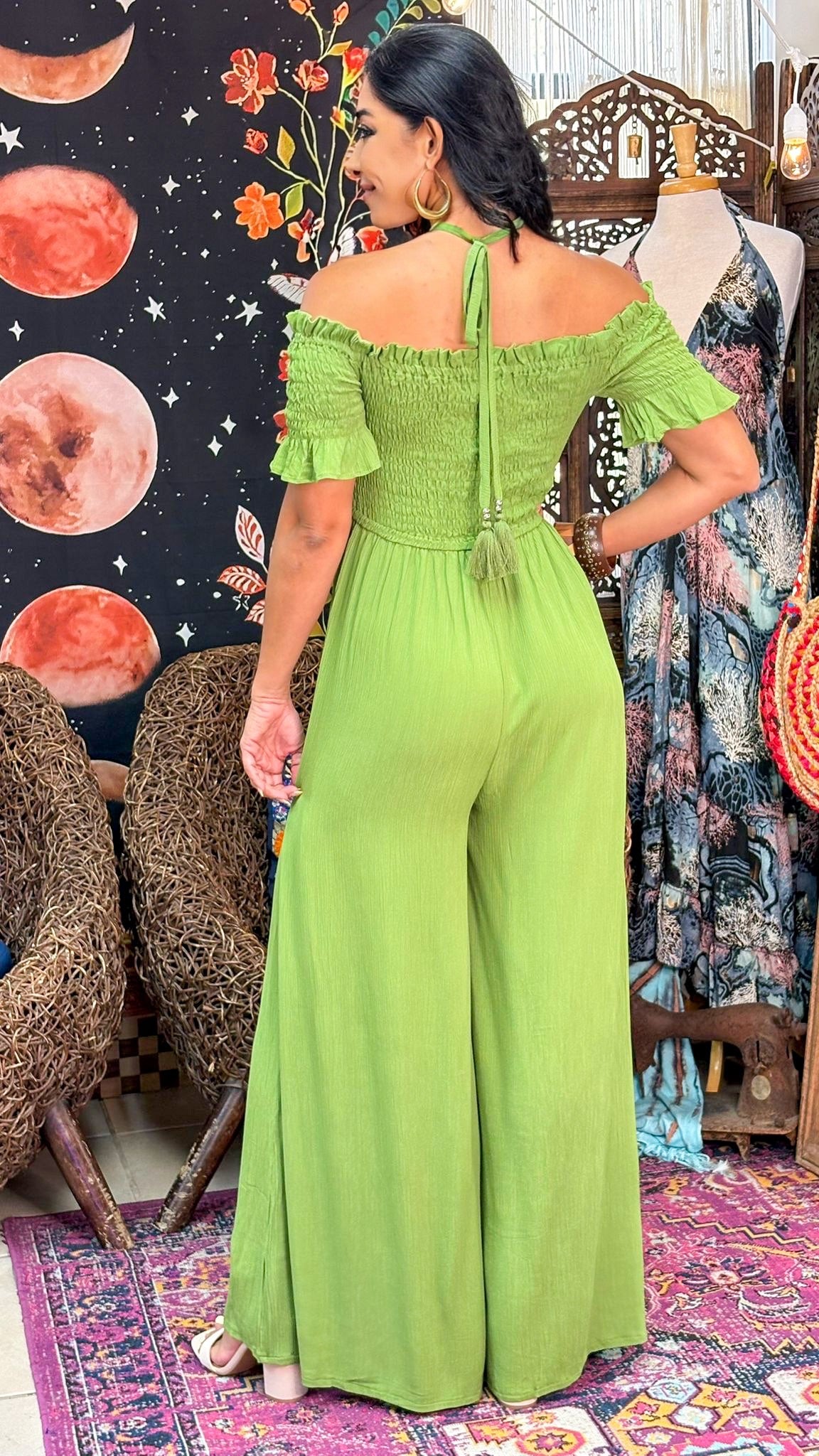 Amely Jumpsuit- Green