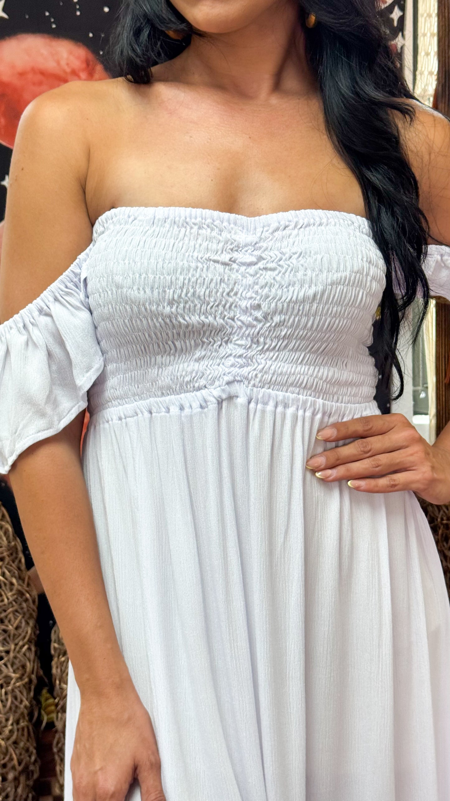 Lyanna Dress-White