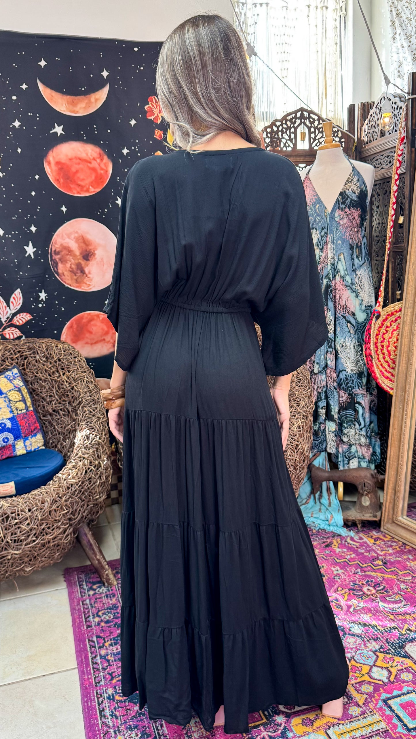 Nereida Dress- Black