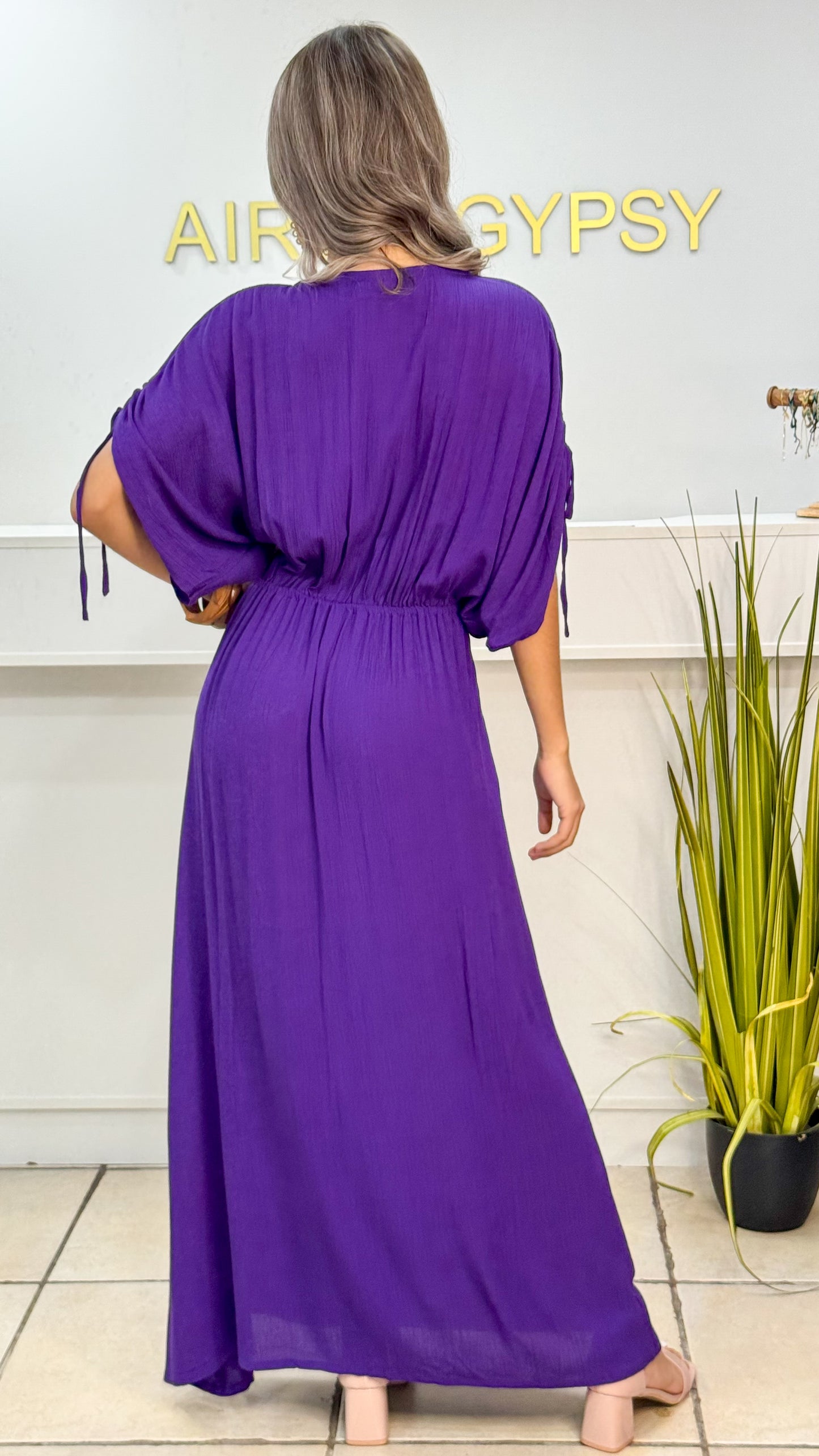 Nigede Dress- Purple