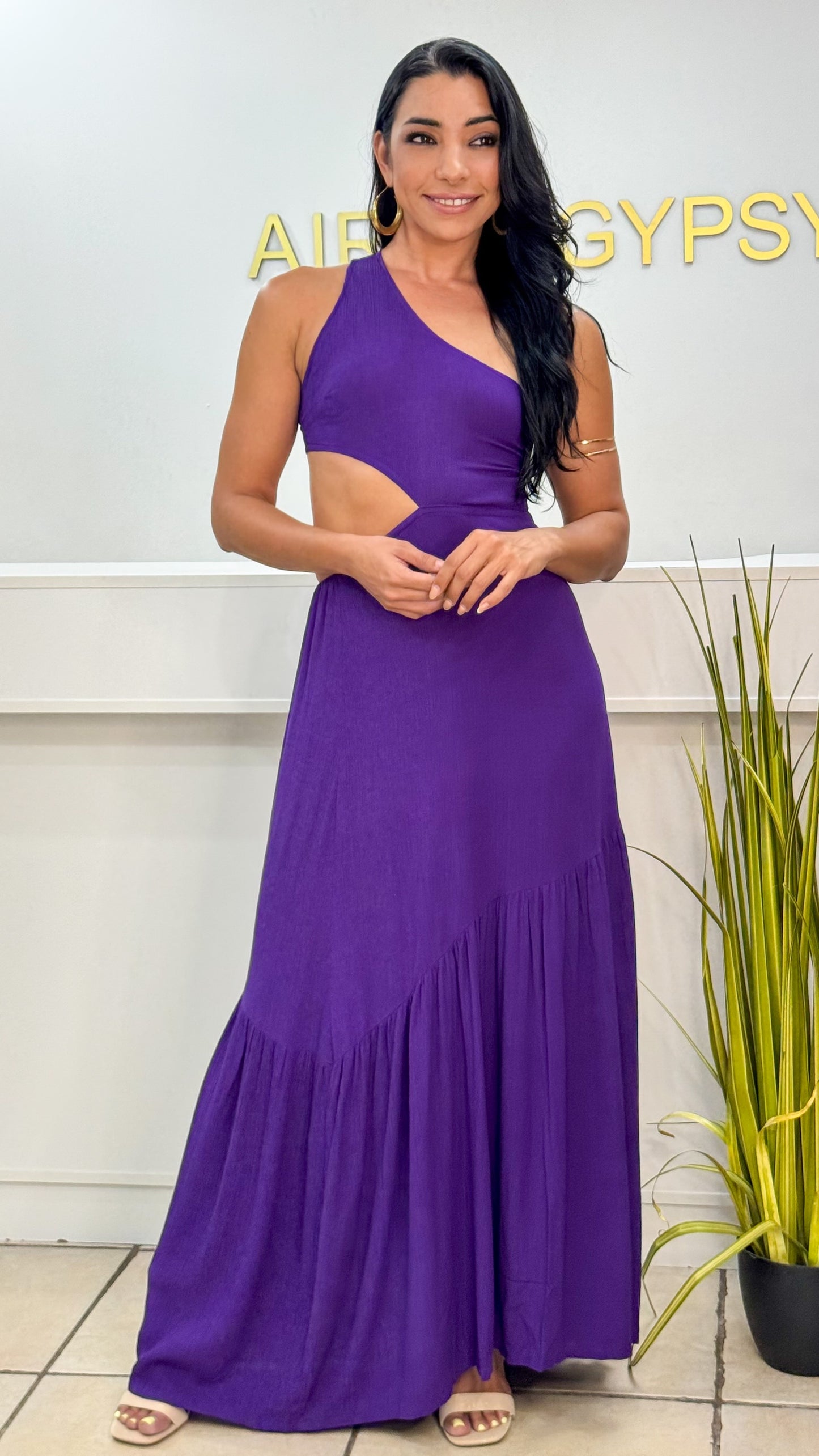 Lombok Dress- Purple