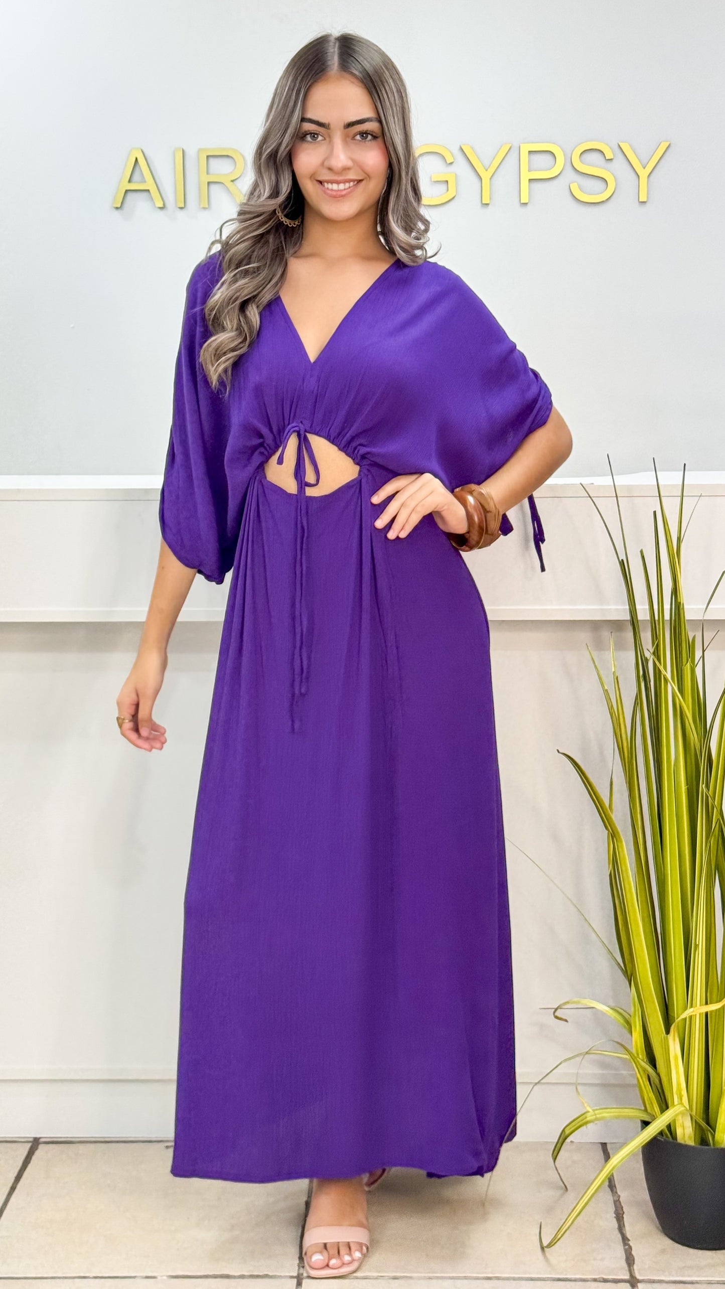 Nigede Dress- Purple