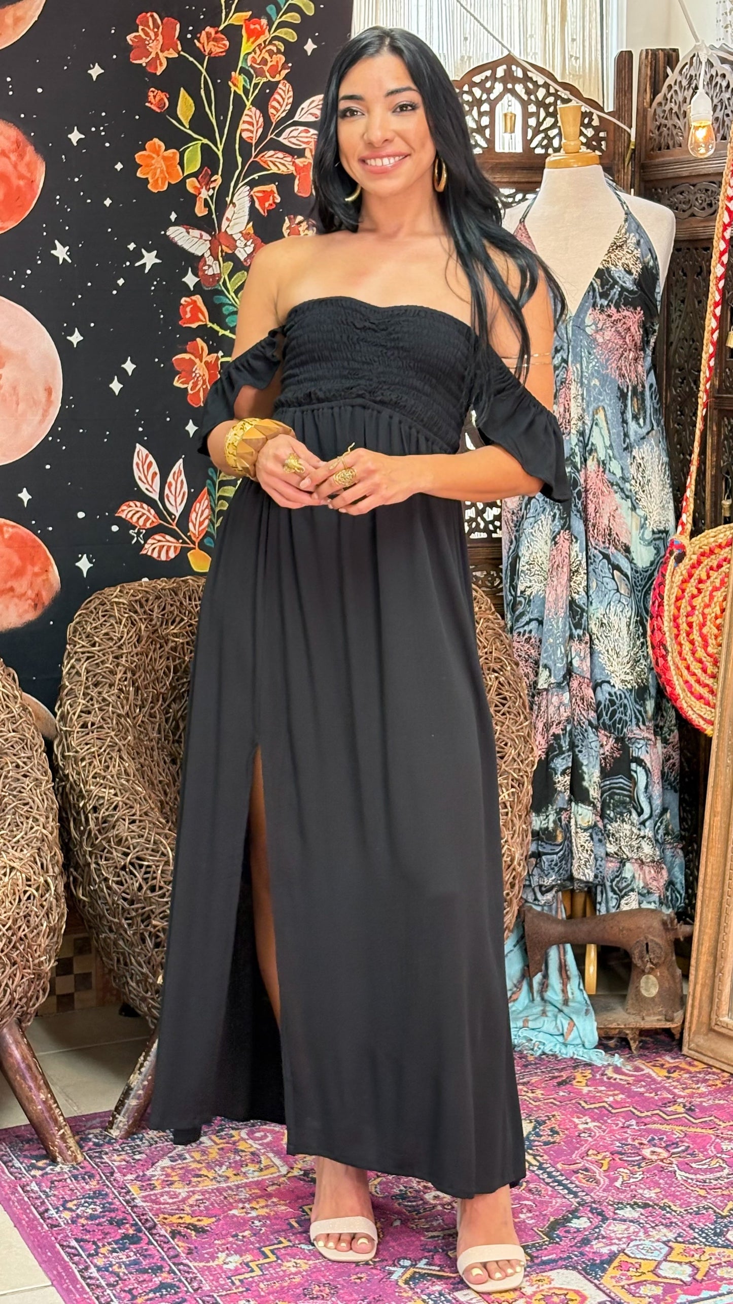 Lyanna Dress-Black
