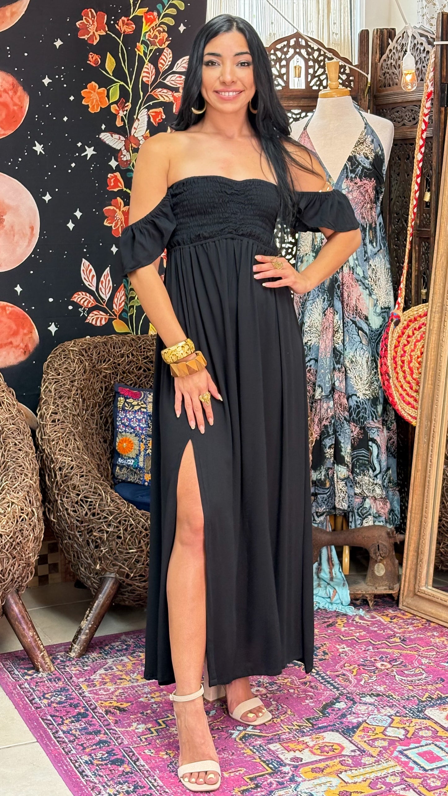Lyanna Dress-Black