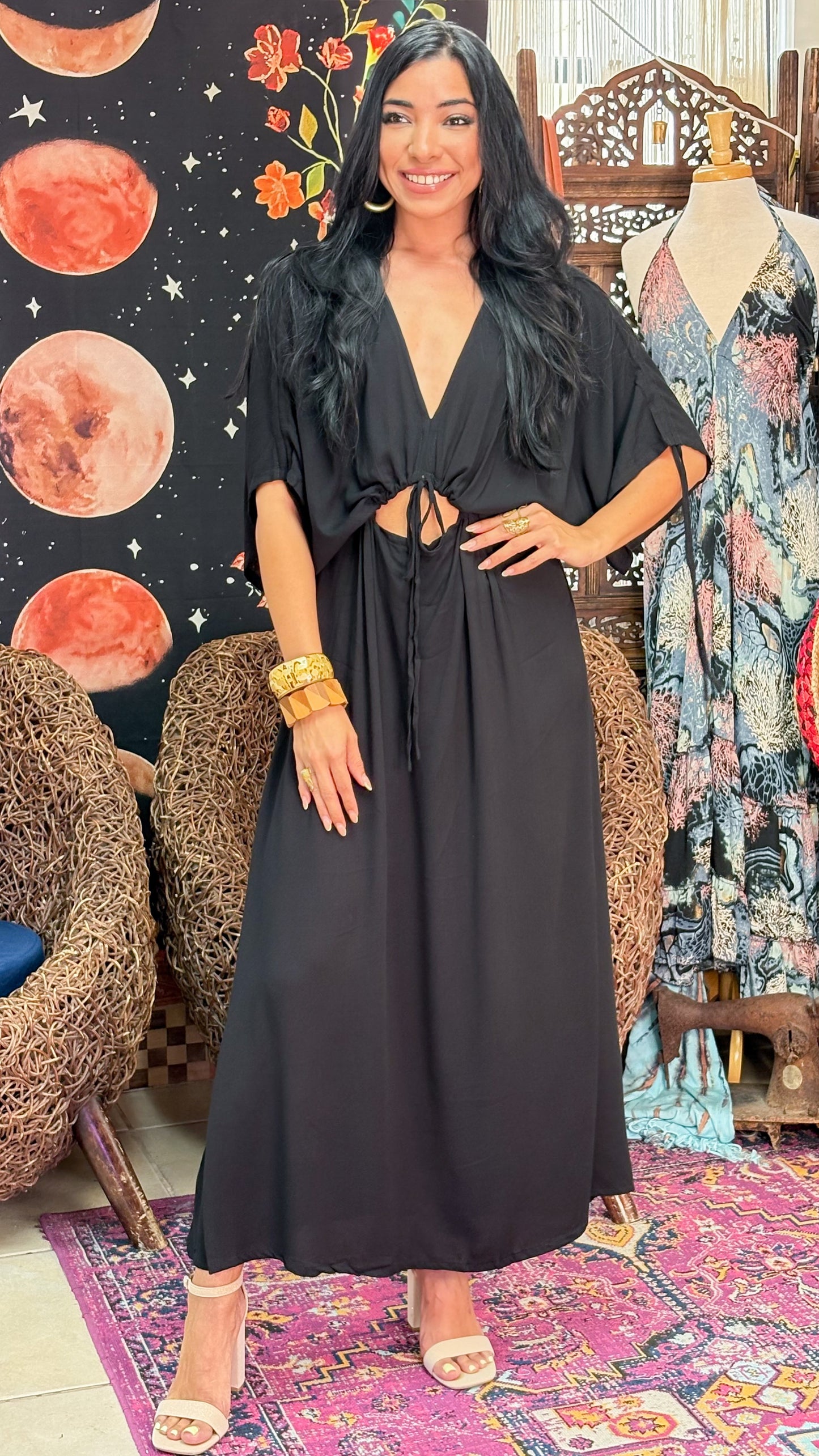 Nigede Dress- Black