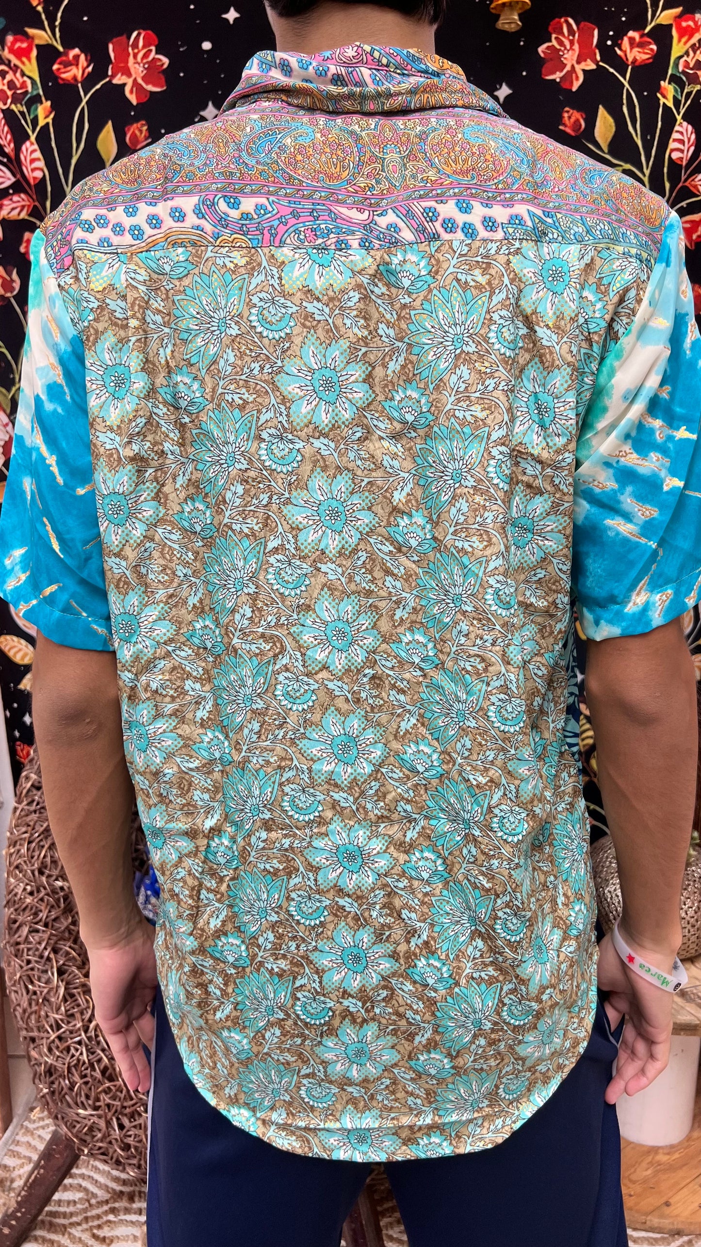 Patchwork Shirt- Small