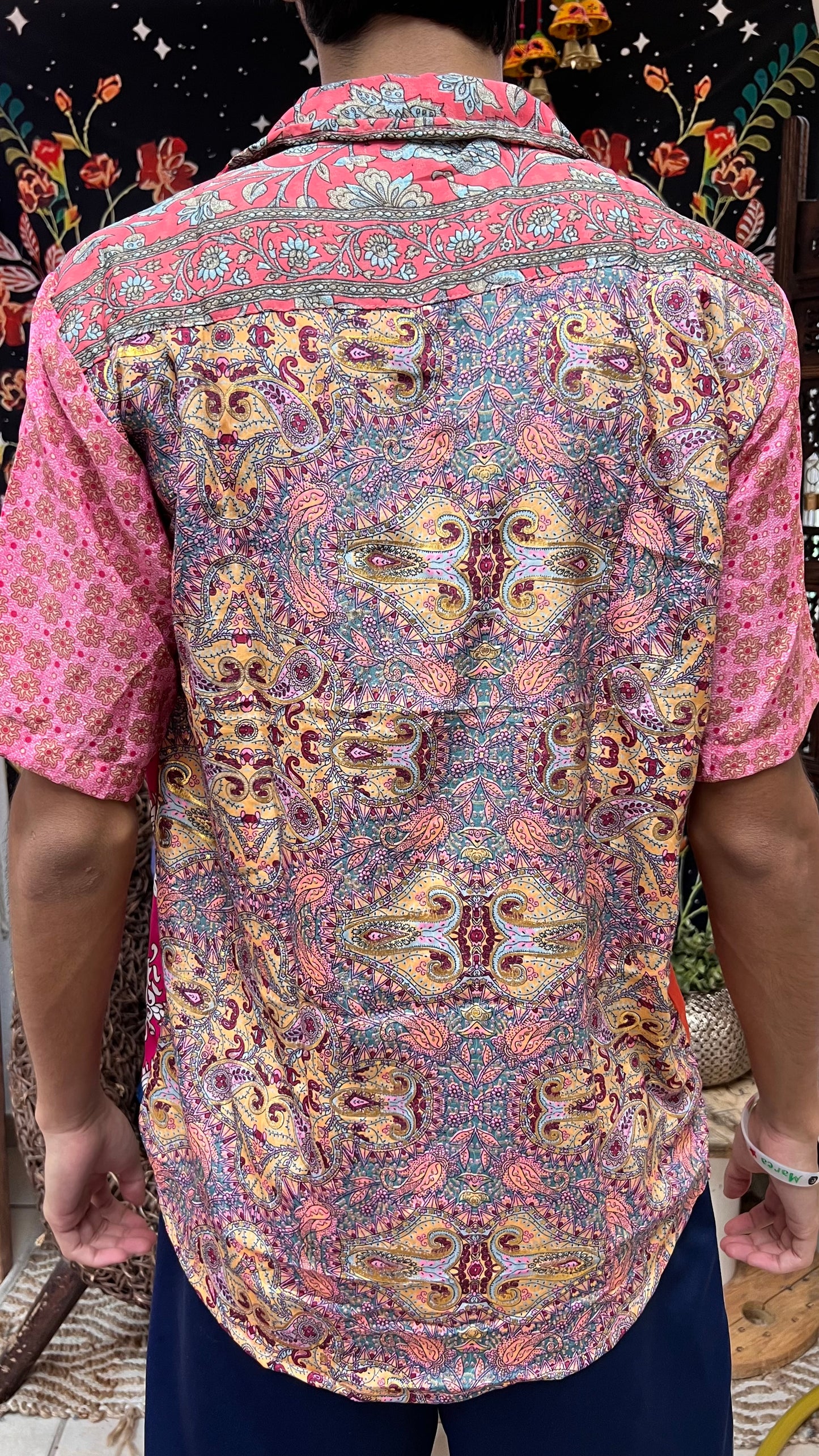 Patchwork Shirt- Small