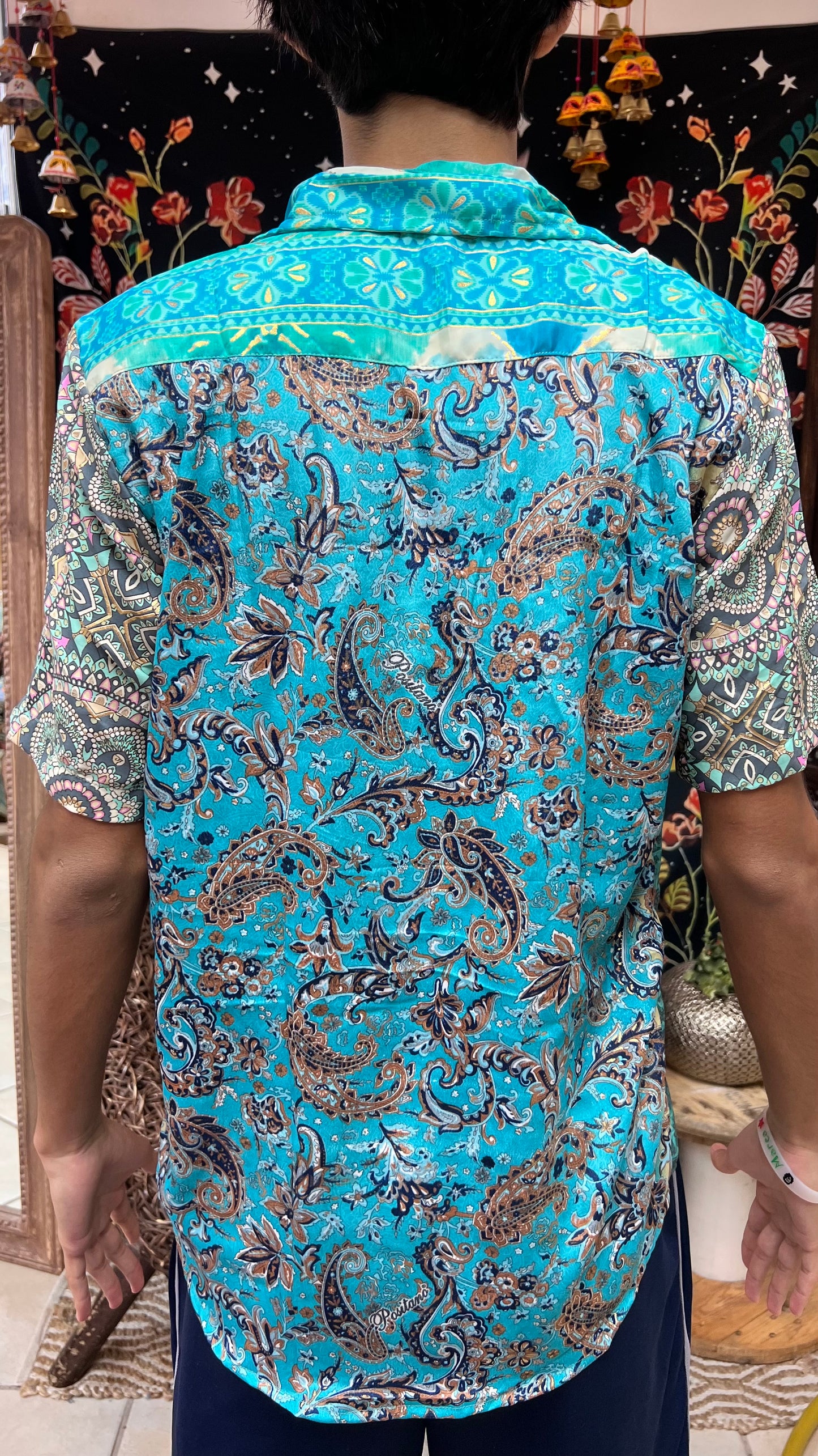 Patchwork Shirt- Small