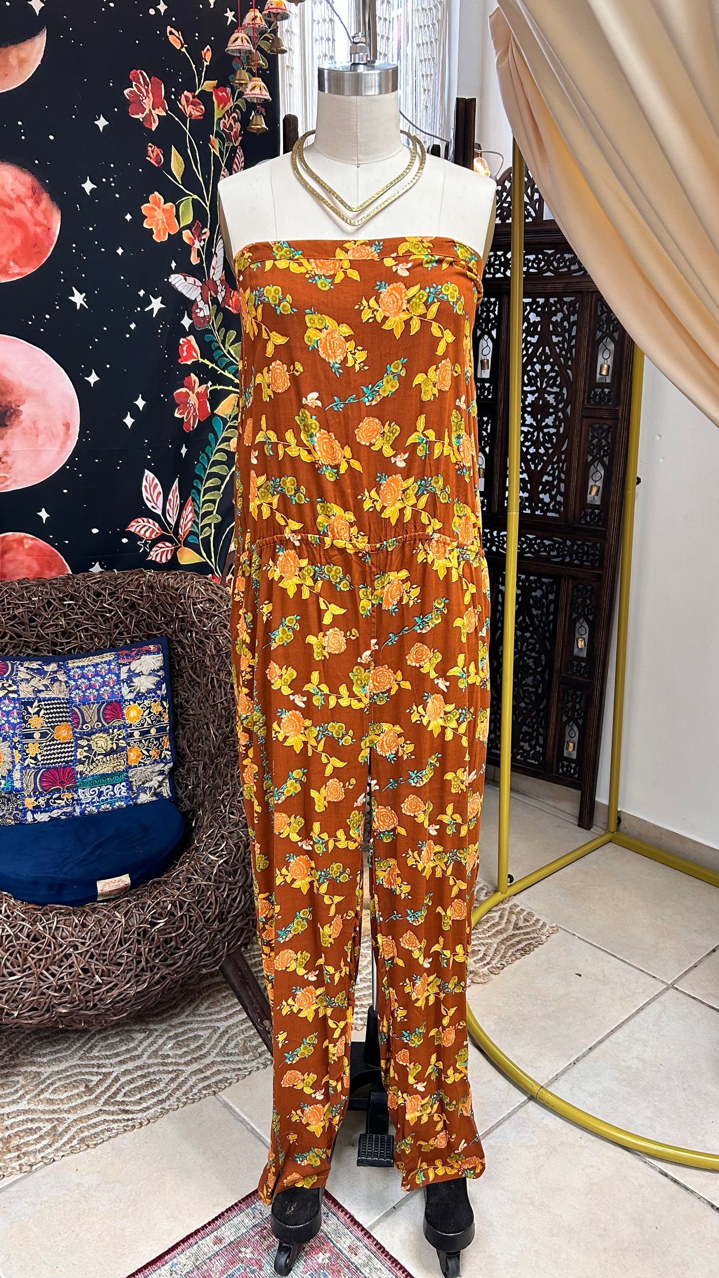 DAMAGE GLAM JUMPSUIT