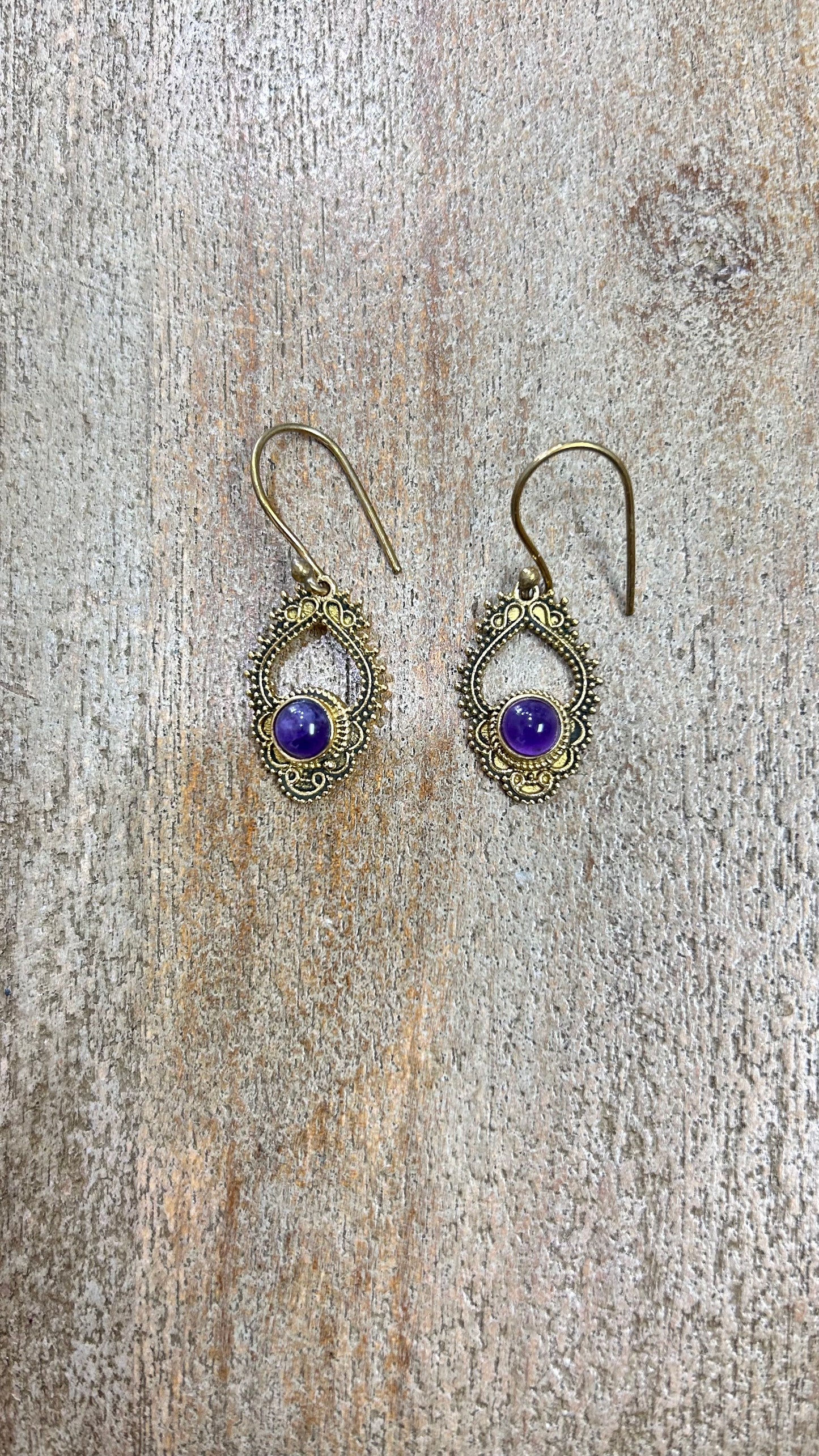 Brass Earrings