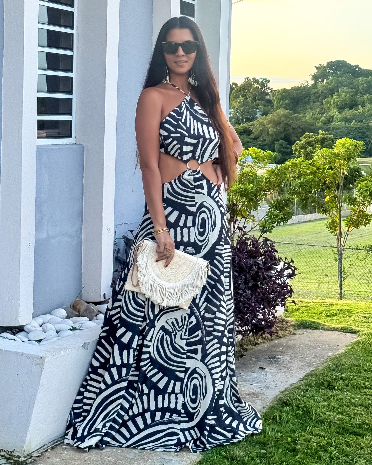 Solstice Dress-Black