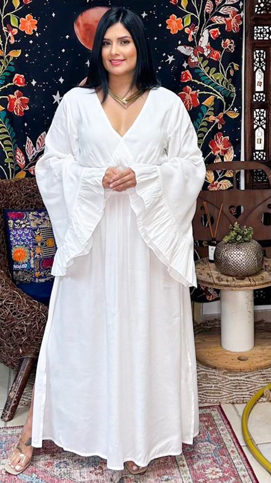 DAMAGE NAN MAXI DRESS
