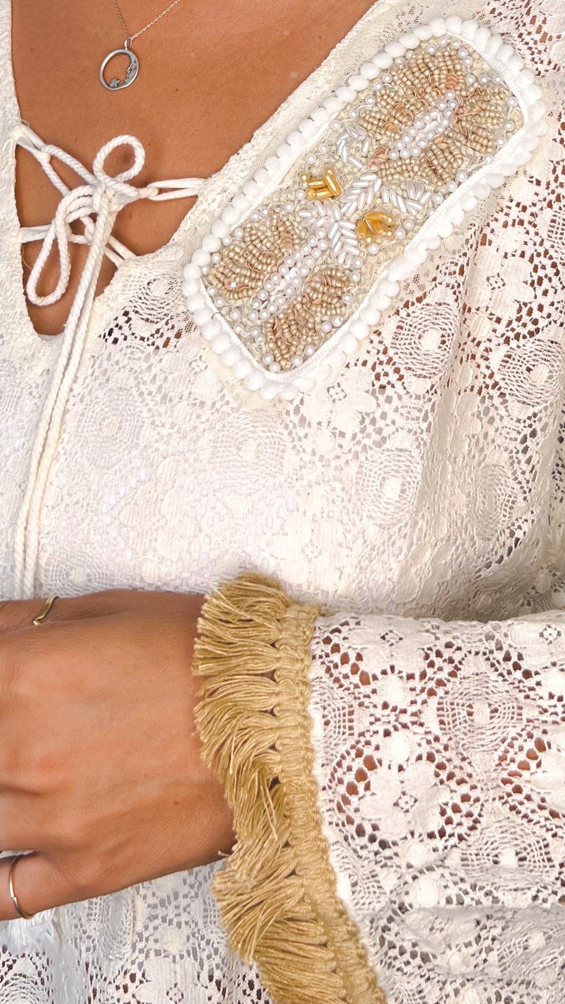 Lace Short Dress