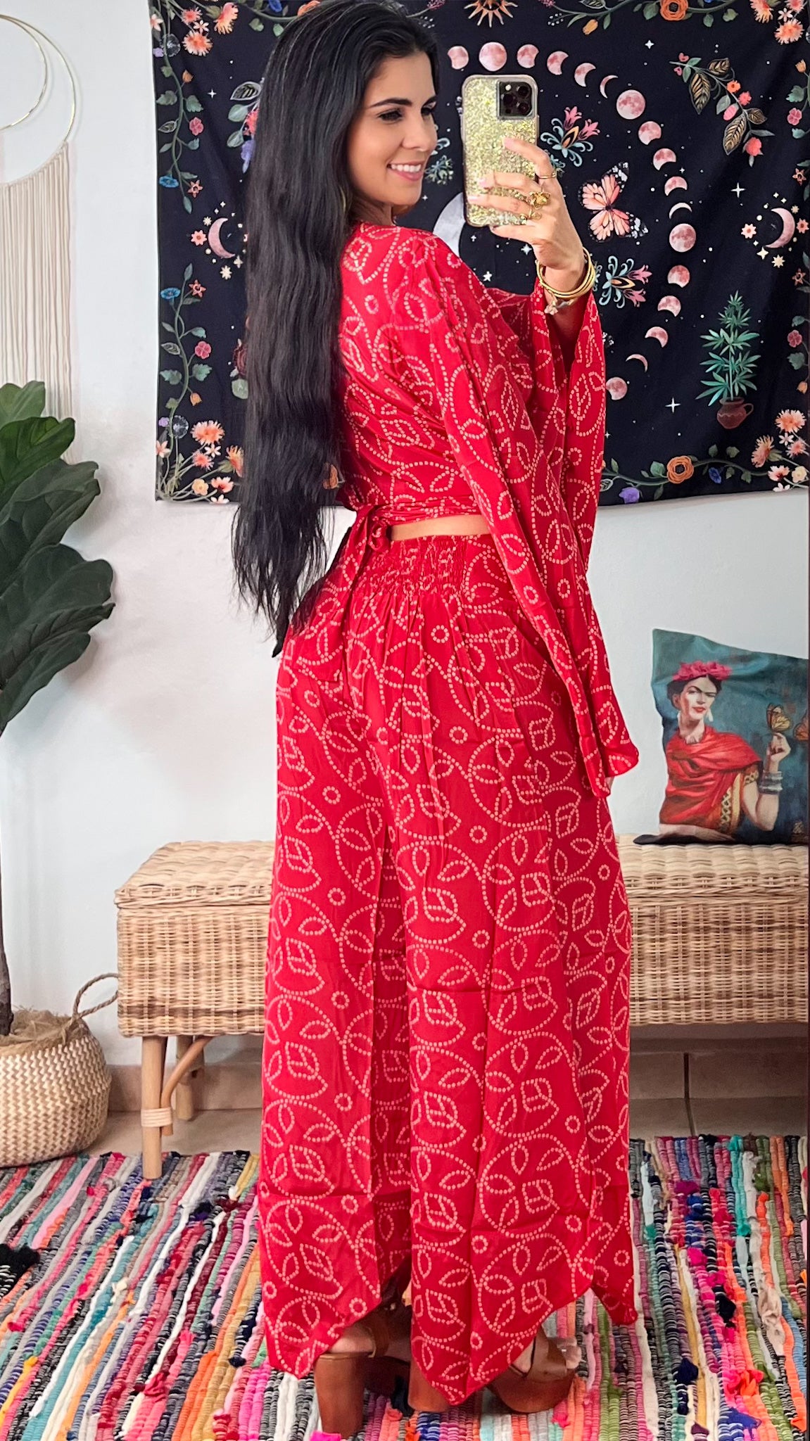 70s Top & Pant Set