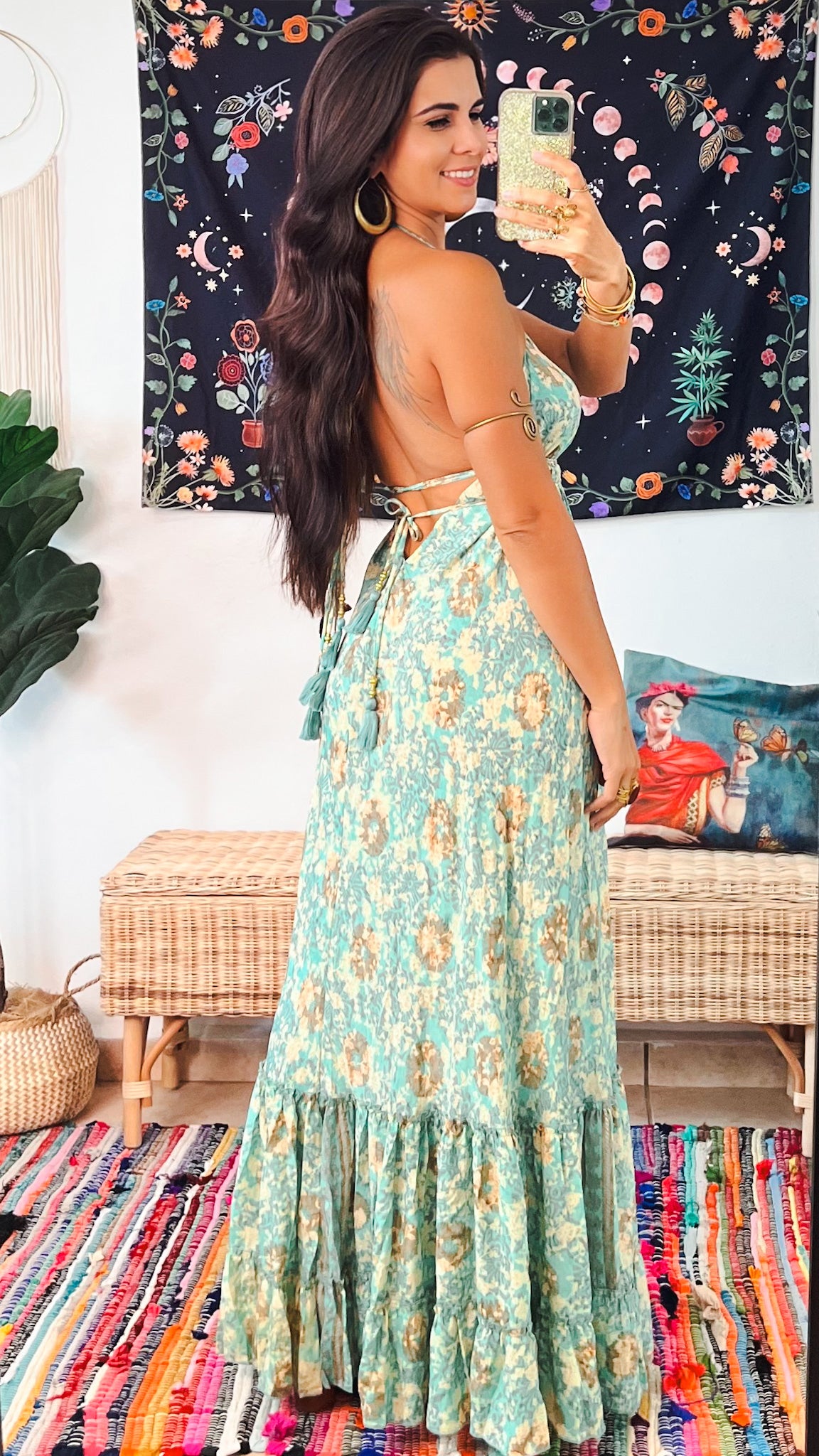 Vibrant Maxi Dress
