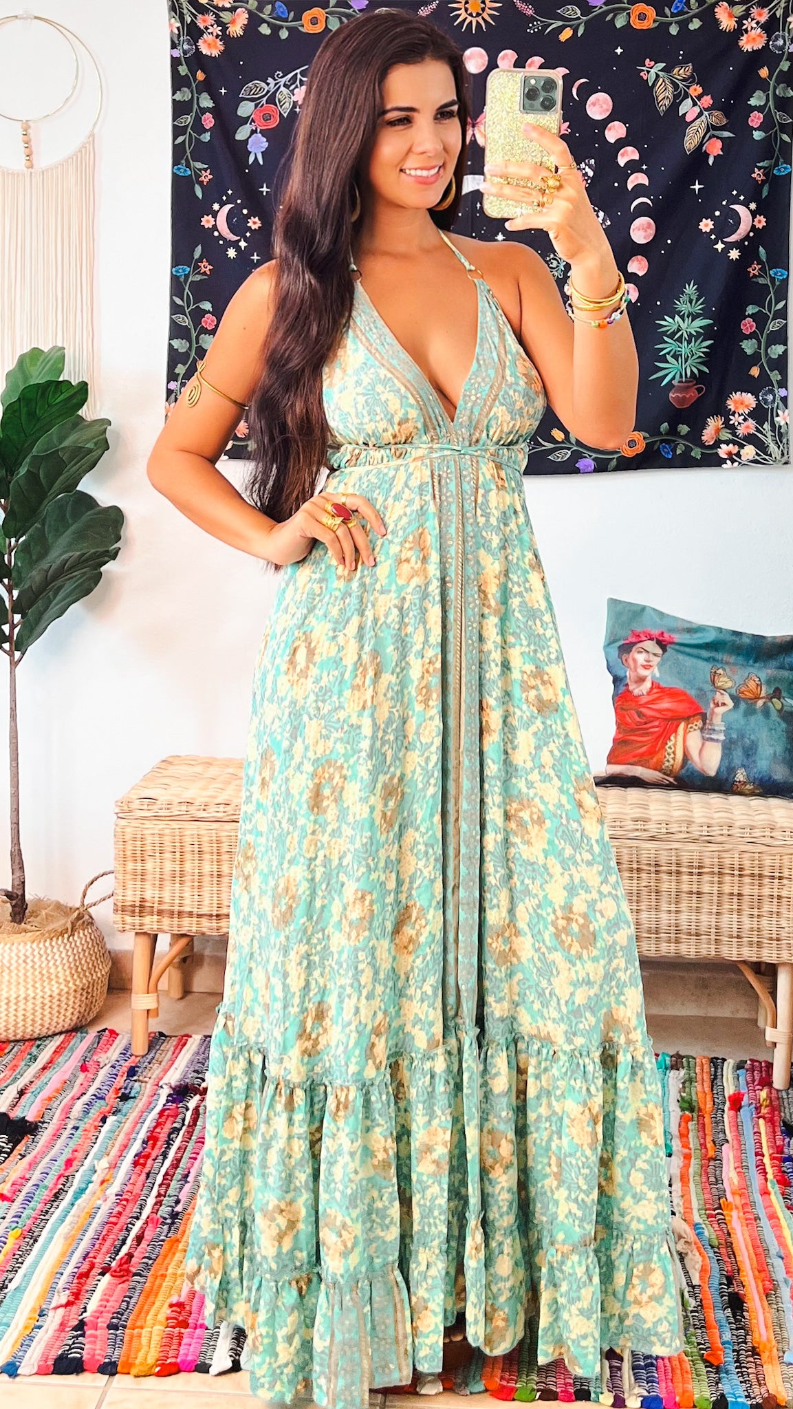 Vibrant Maxi Dress
