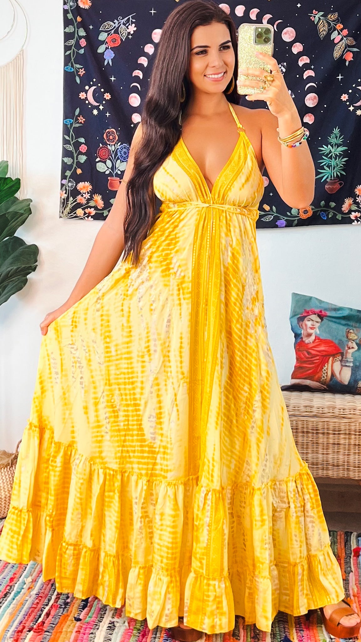 Vibrant Maxi Dress