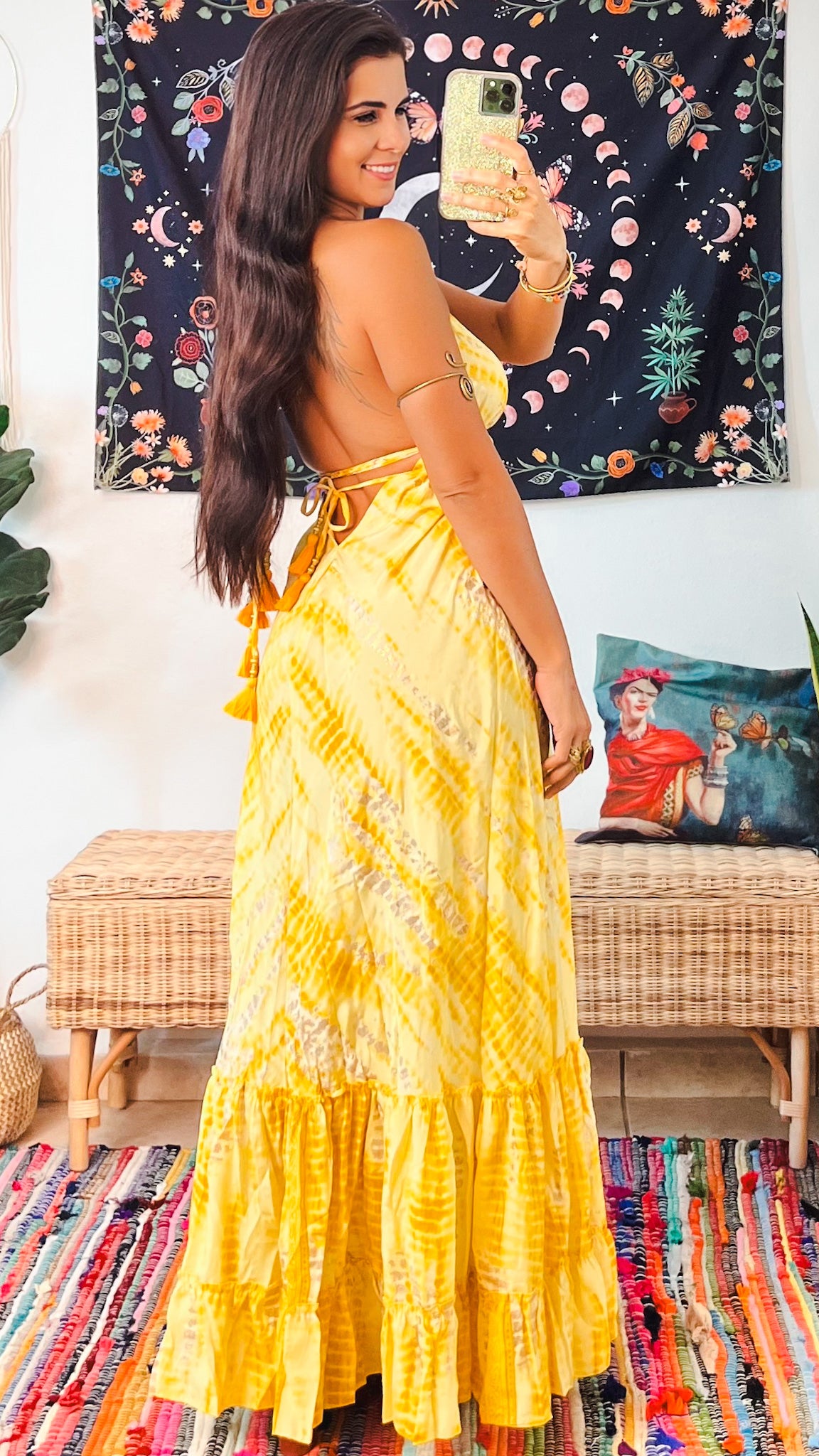 Vibrant Maxi Dress