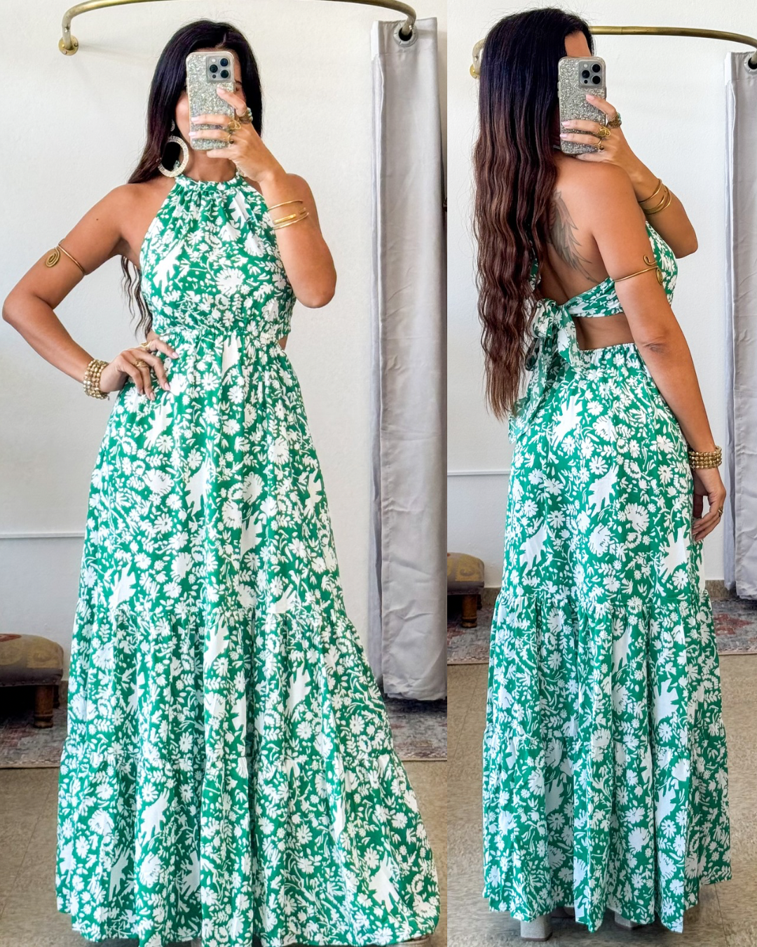 Farish Dress- Green