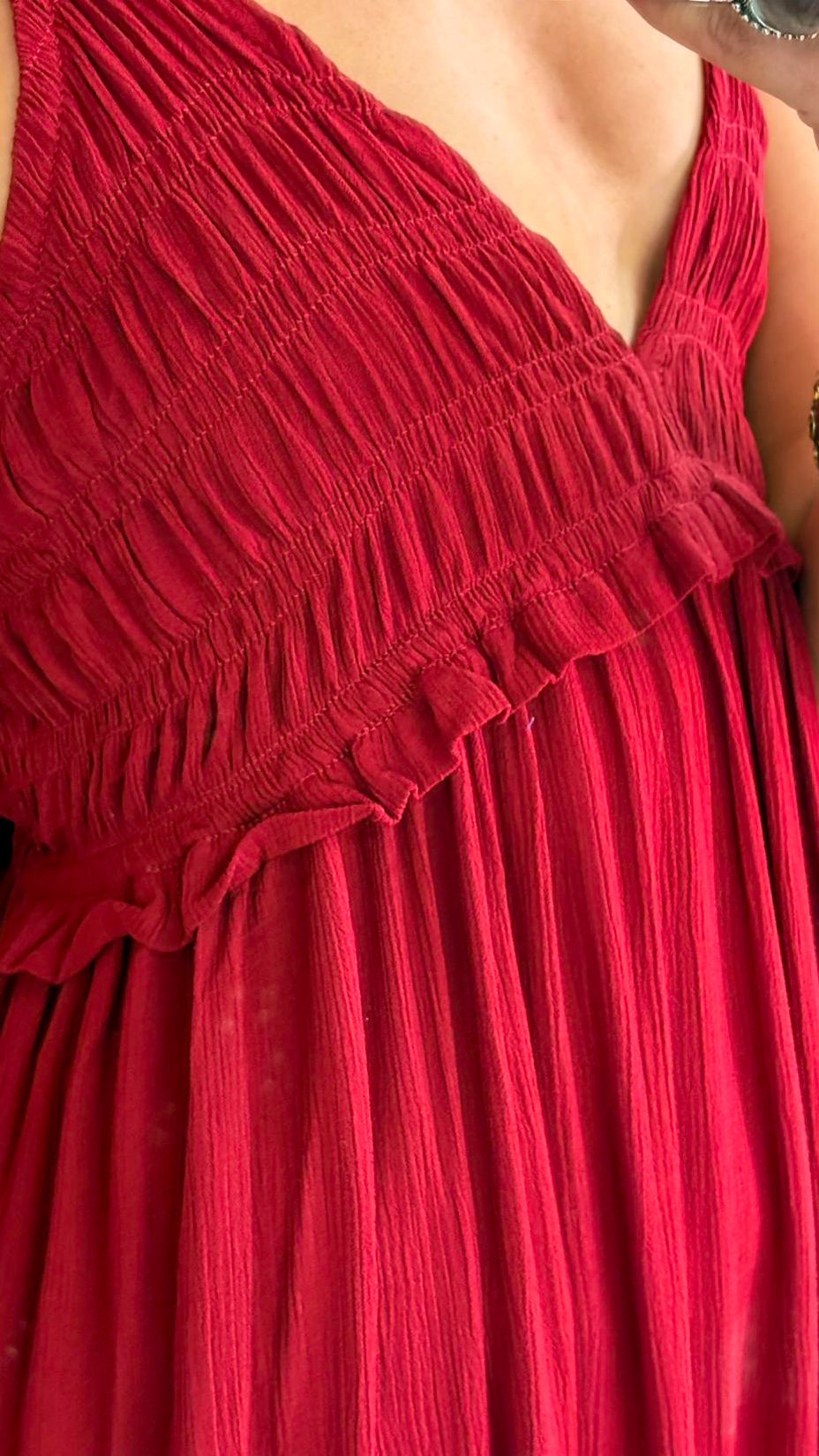 Sencia Jumpsuit- Burgundy