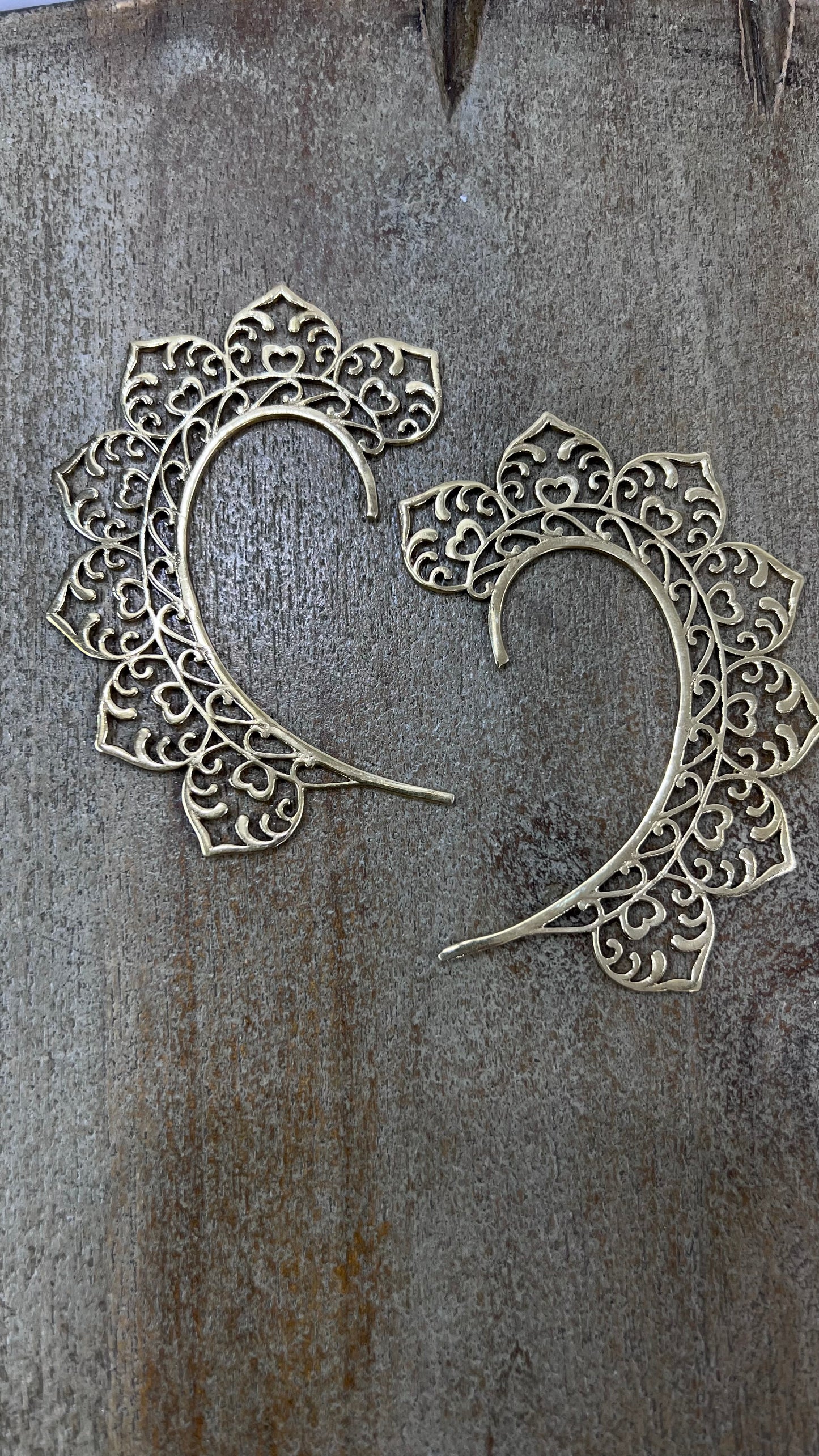 Brass Earrings