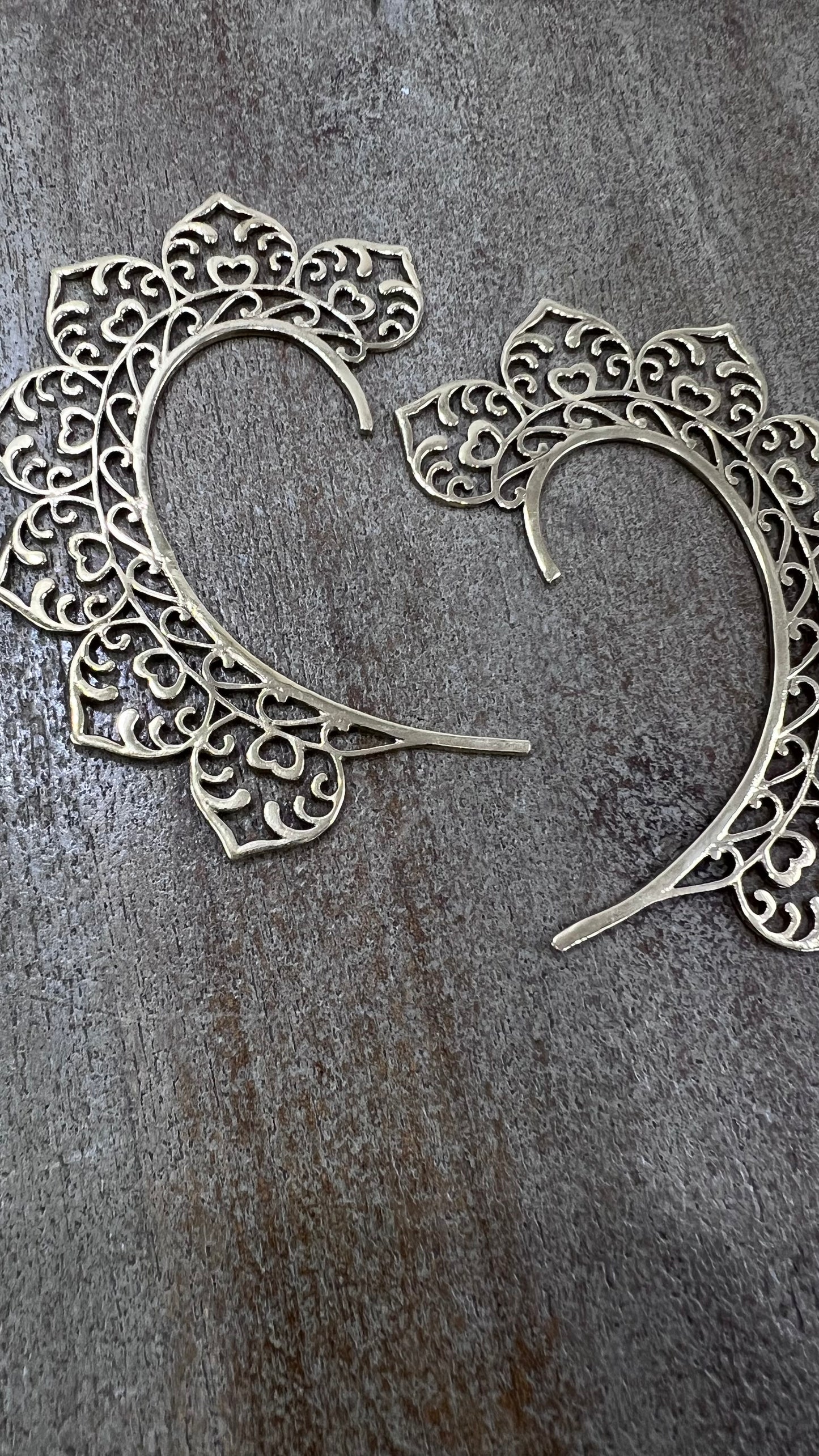 Brass Earrings