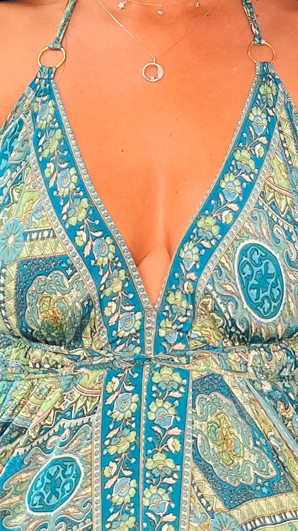 Vibrant Maxi Dress