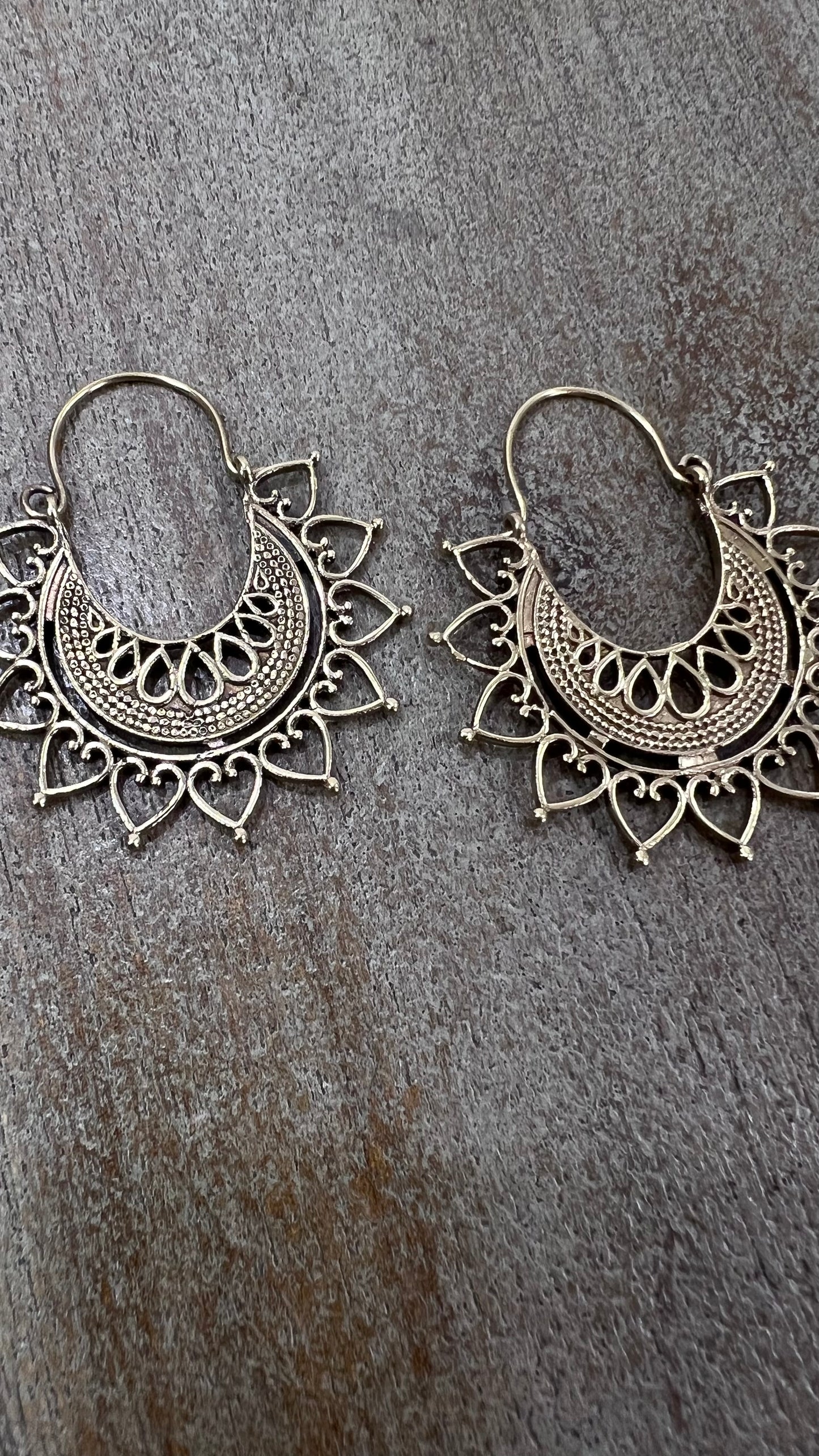Brass Earrings