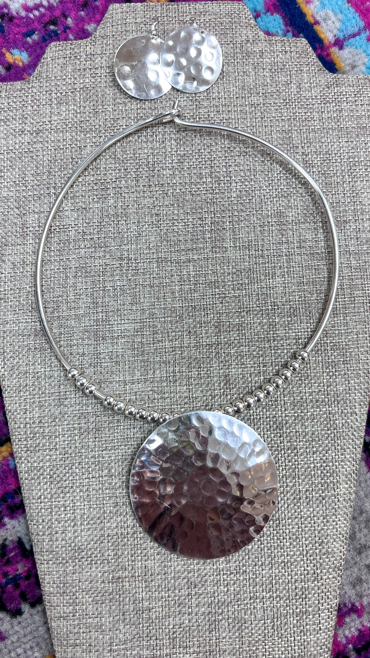 Brass Set Necklace