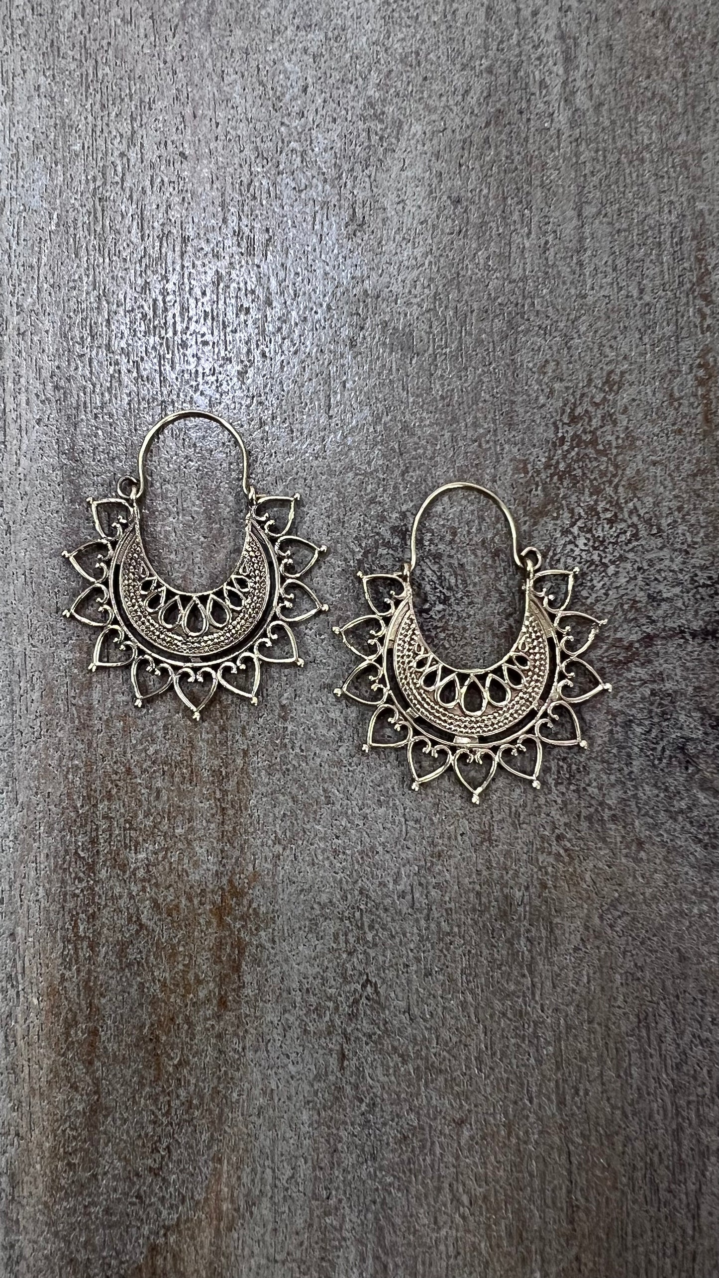 Brass Earrings
