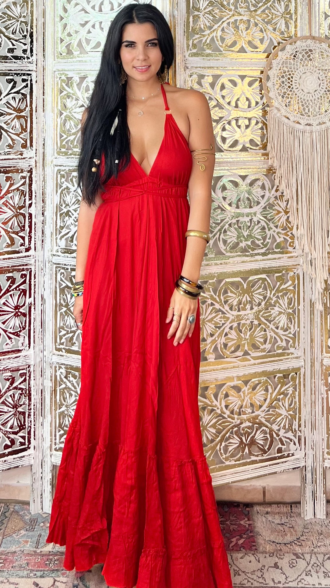 Vibrant Maxi Dress